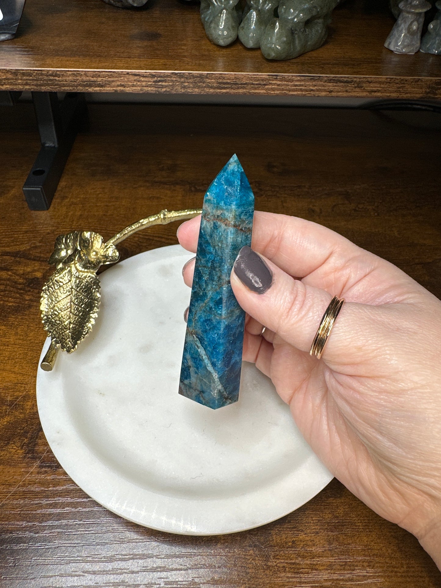 Blue Apatite Tower