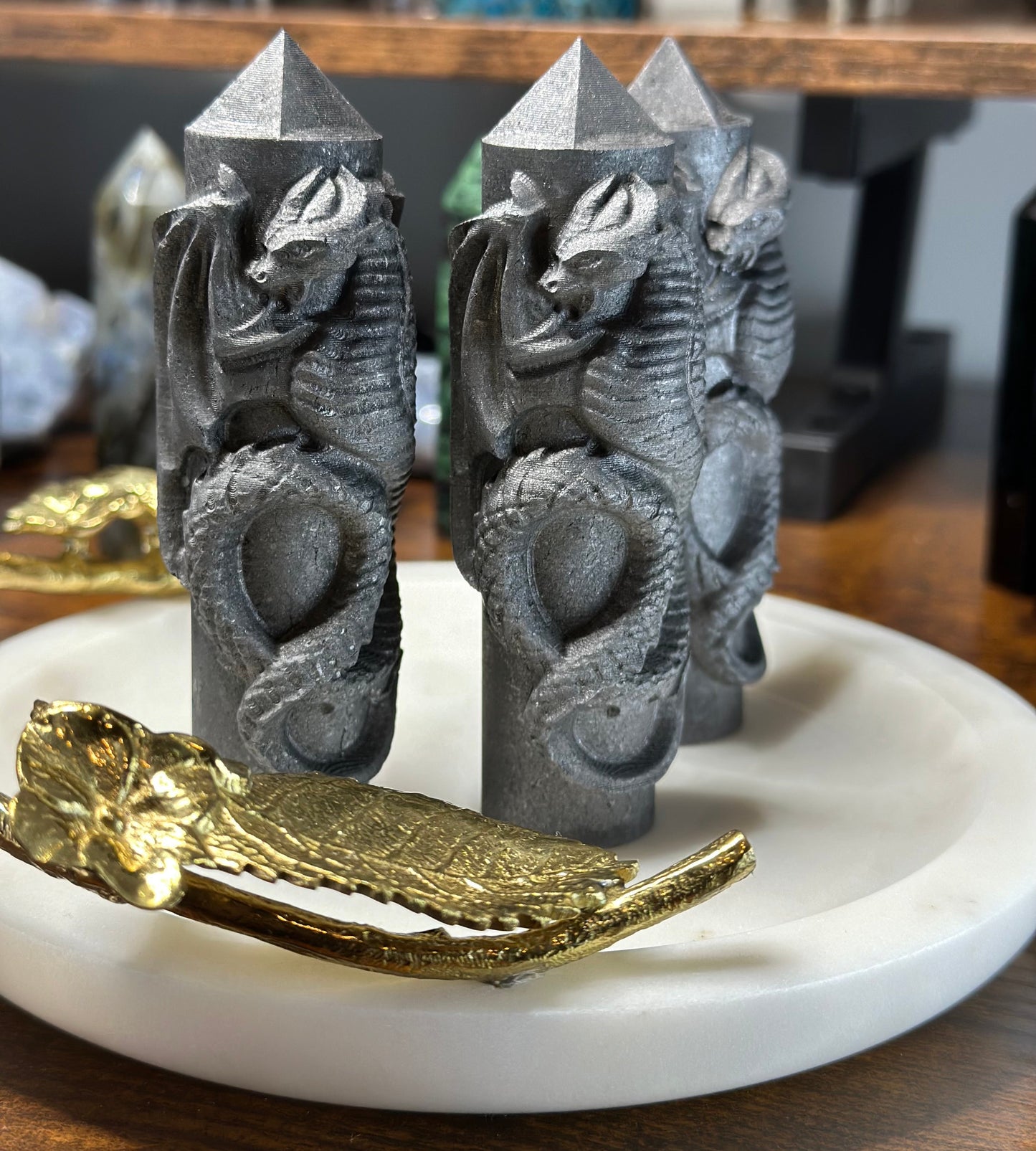 Shungite Dragon Tower