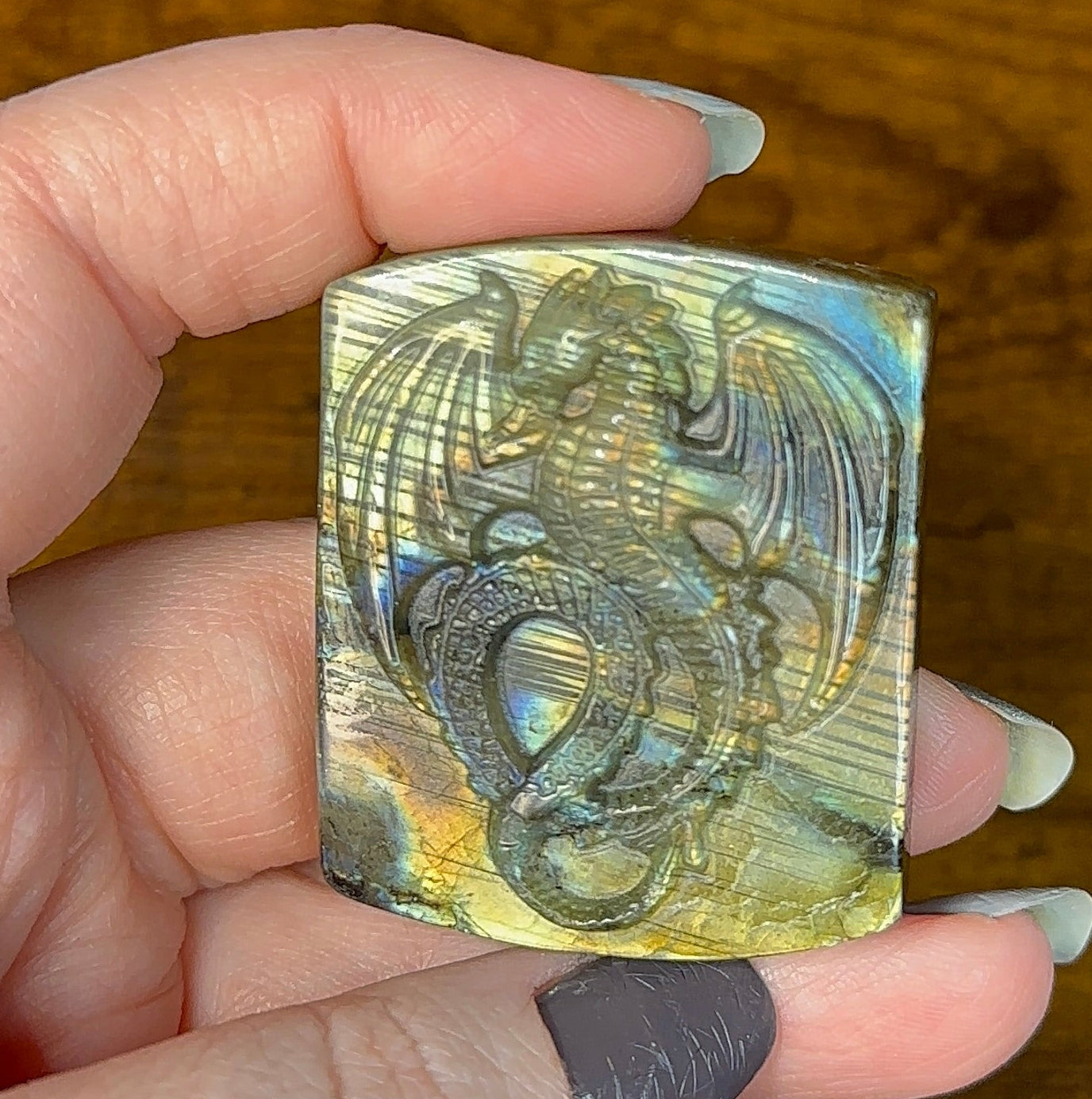 Labradorite Dragon