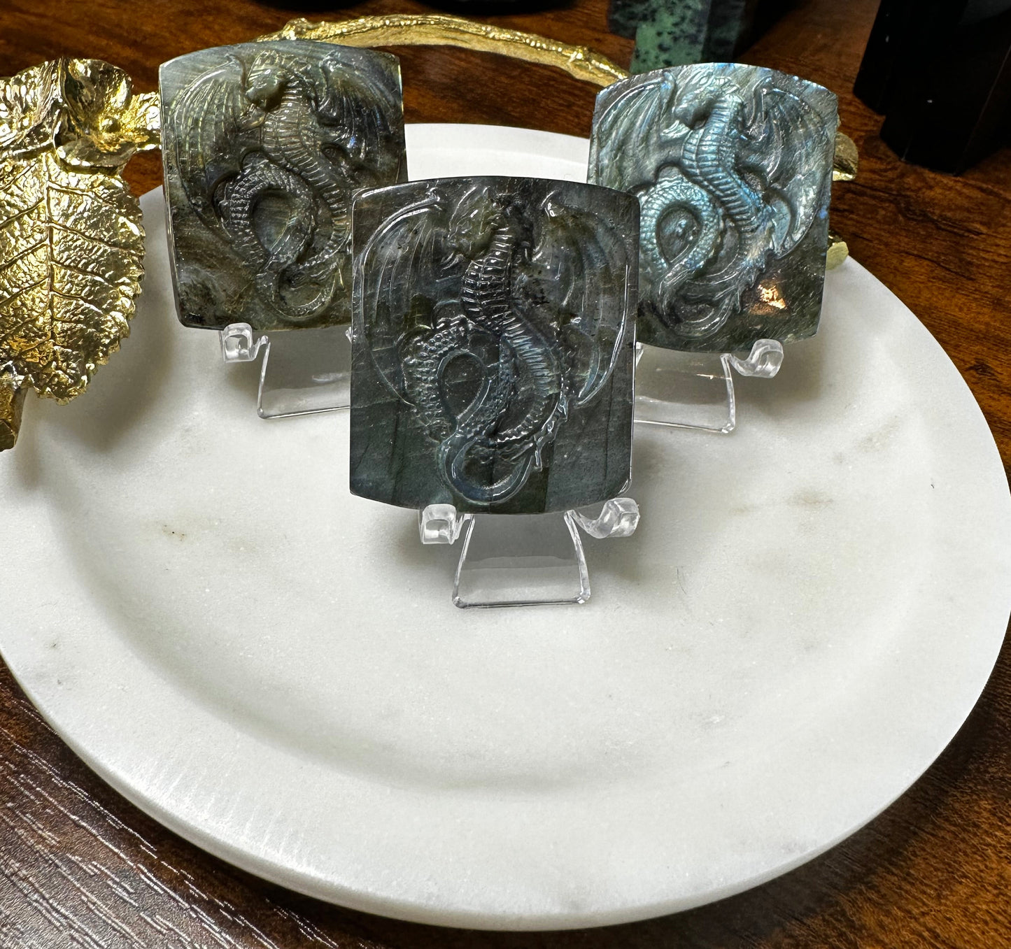 Labradorite Dragon