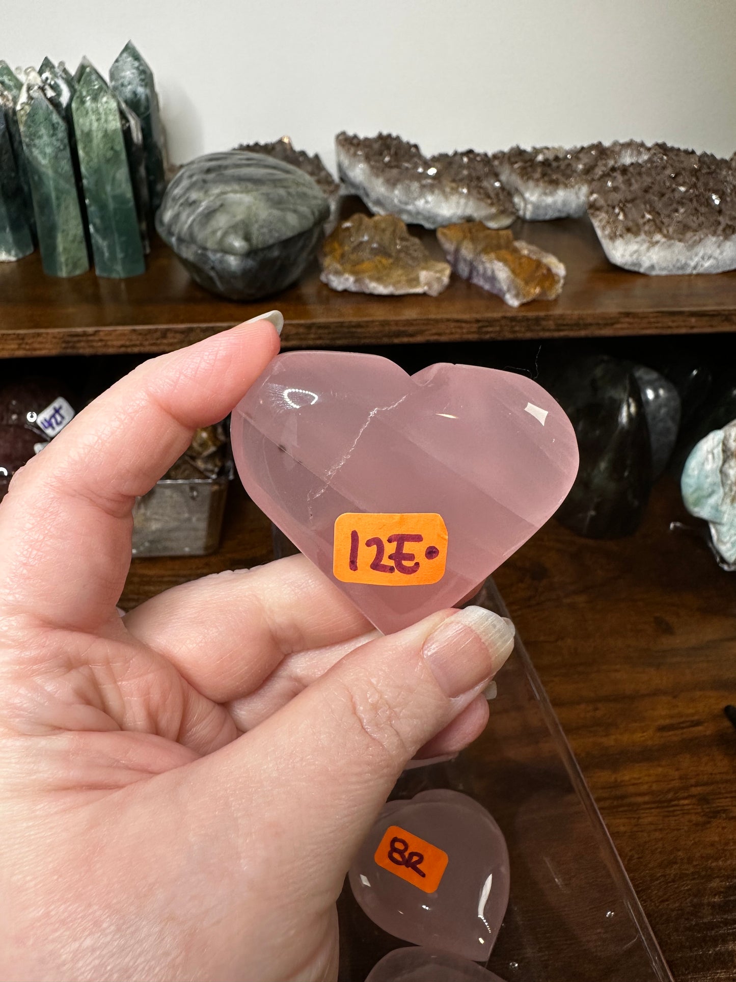 Rose Quartz Heart