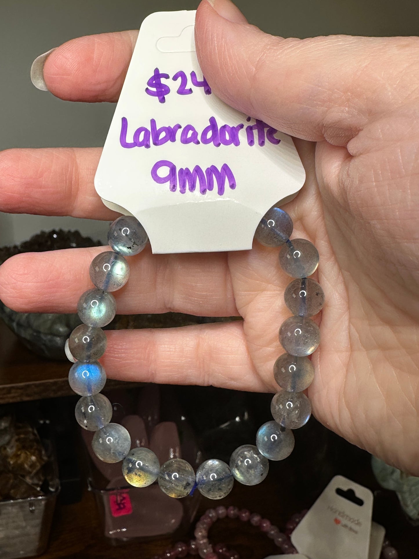 Labradorite Bracelet 9mm