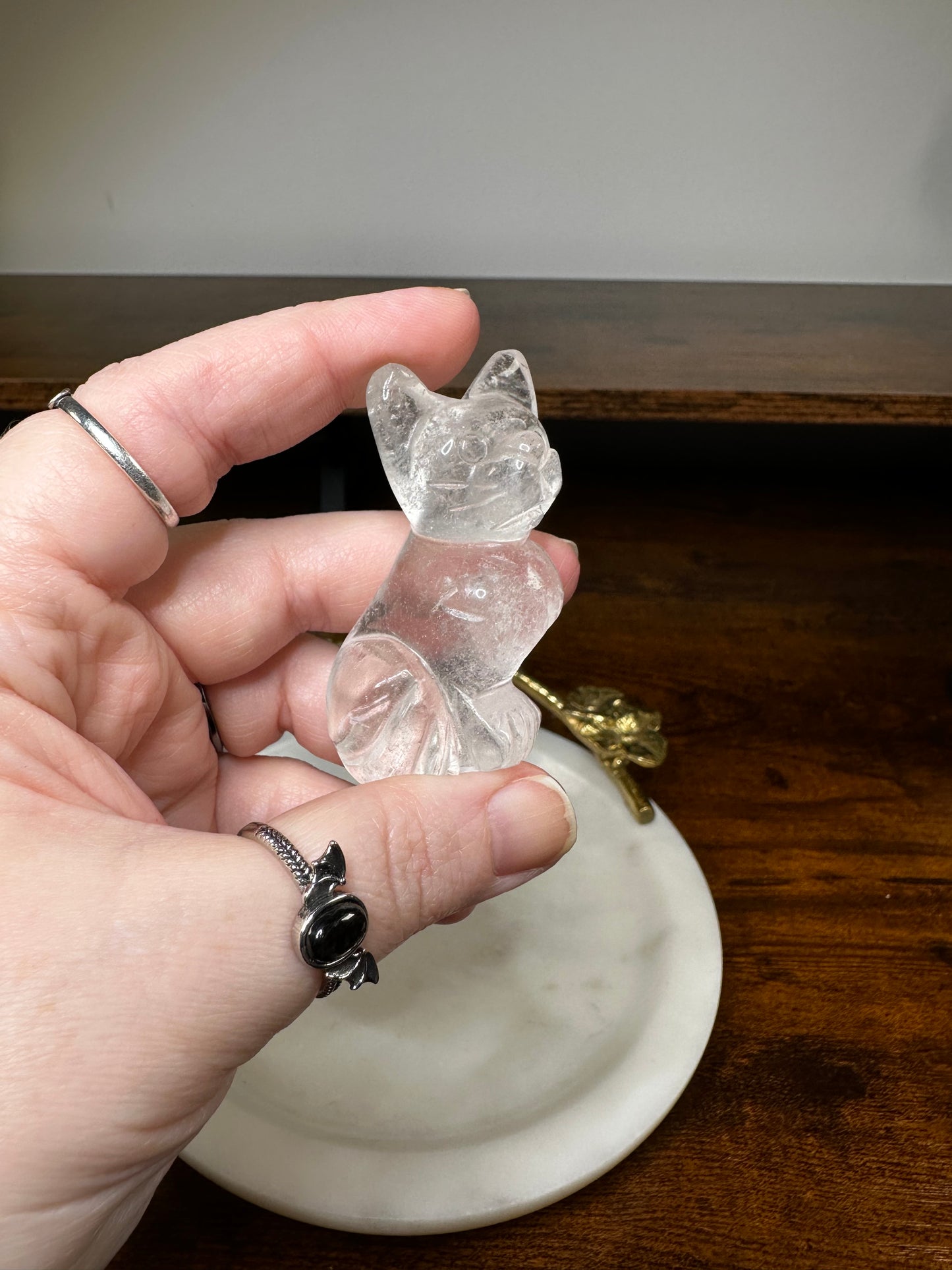 Clear Quartz Carving