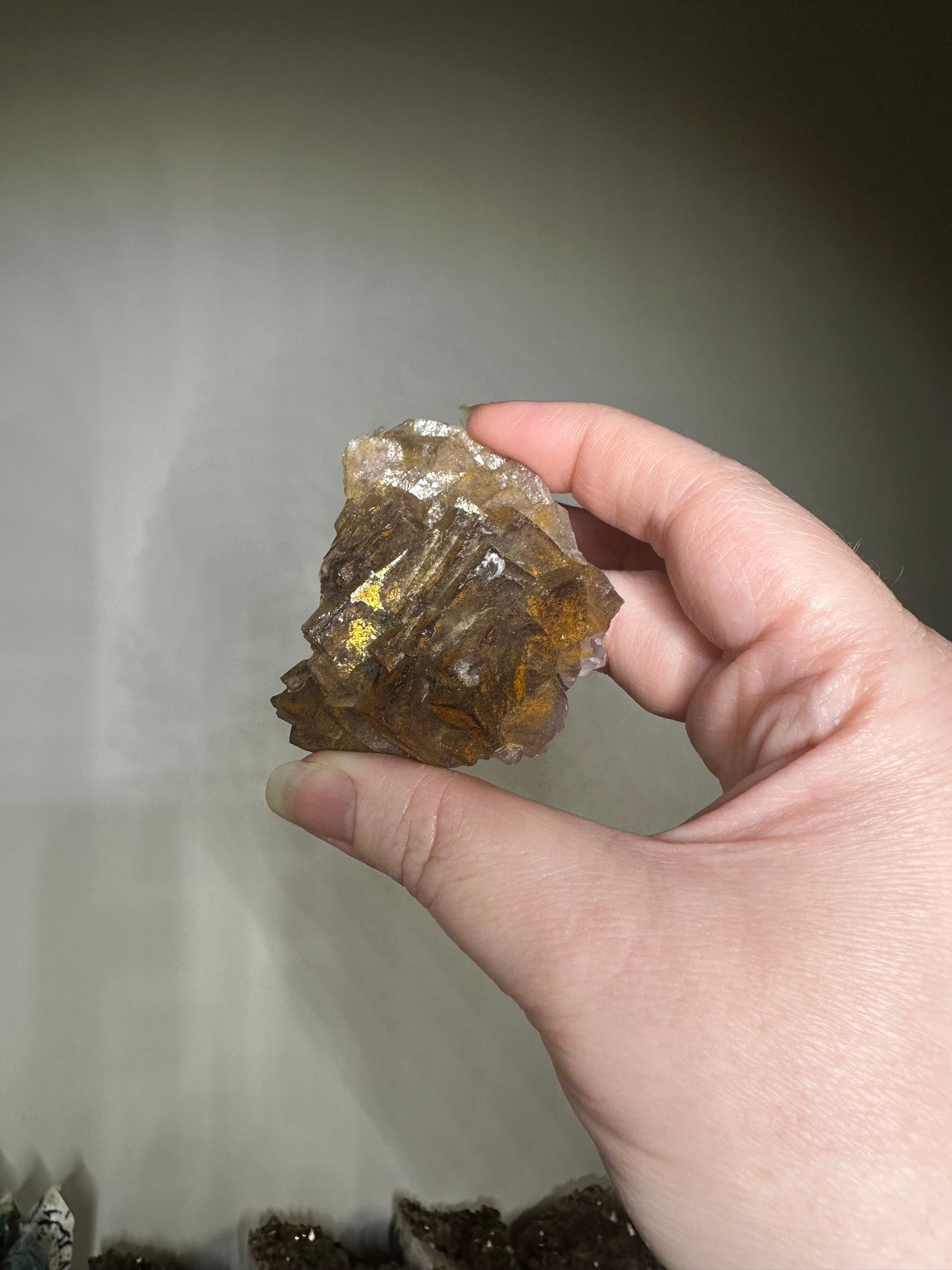 Rainbow Fluorite Specimen