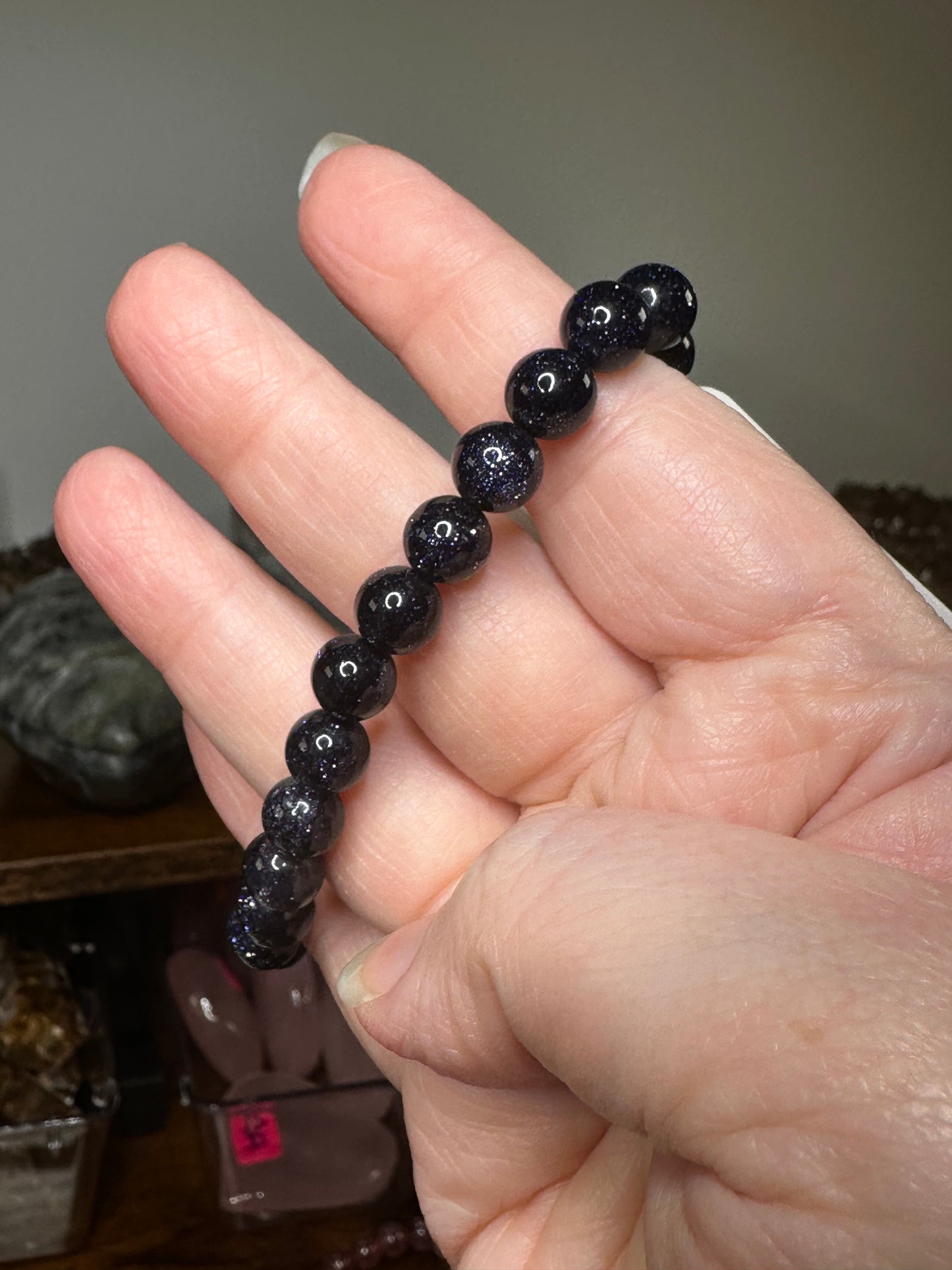 Blue Sandstone Bracelet