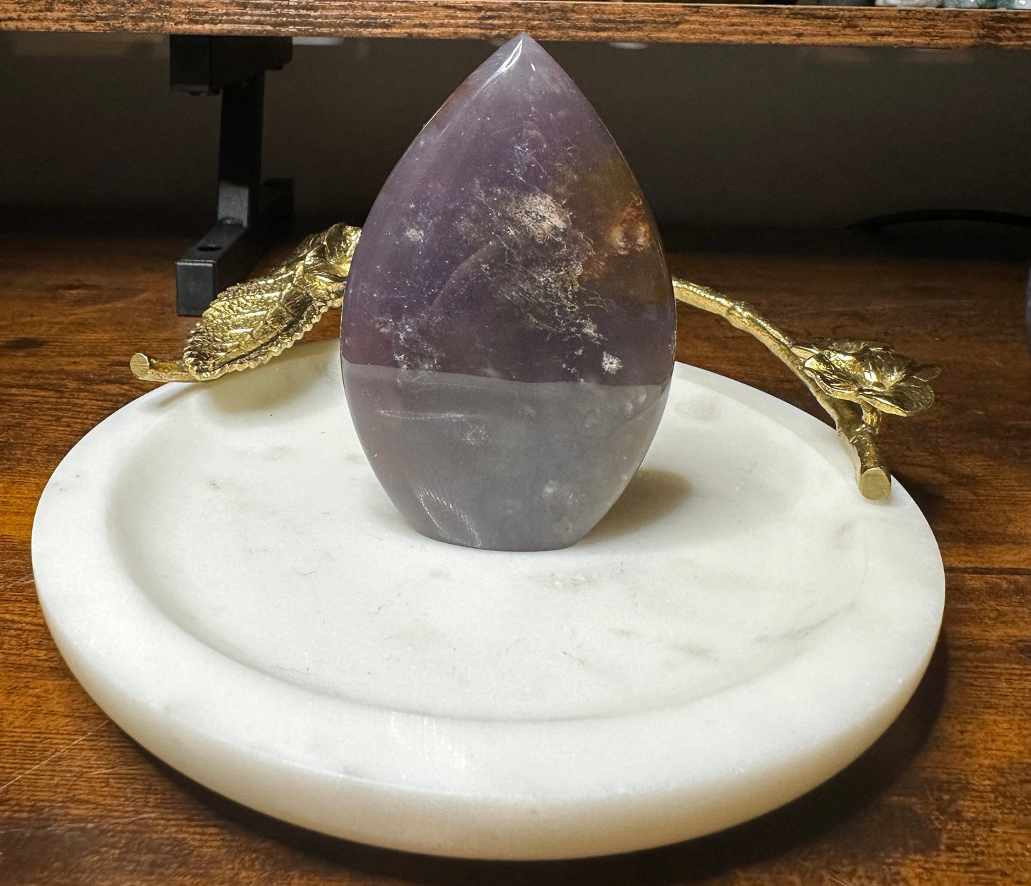 Purple Chalcedony Flame