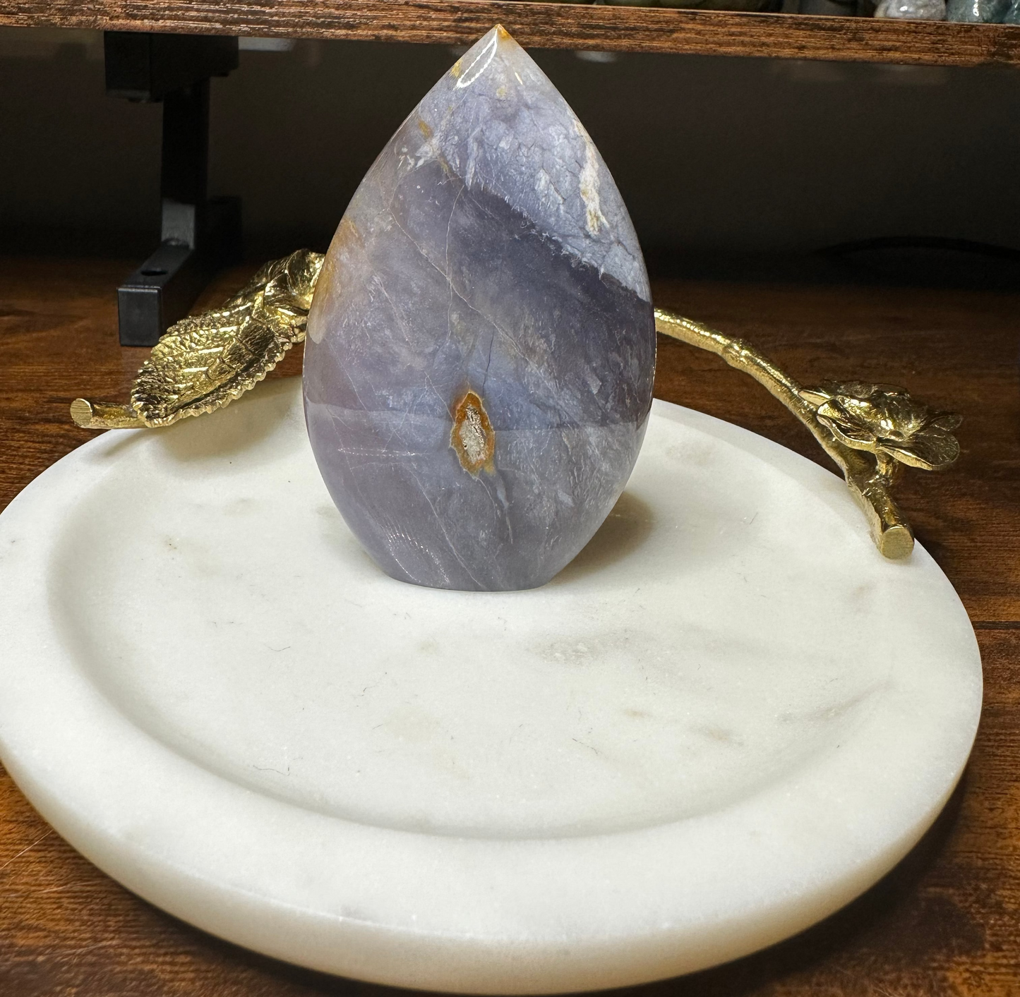 Purple Chalcedony Flame