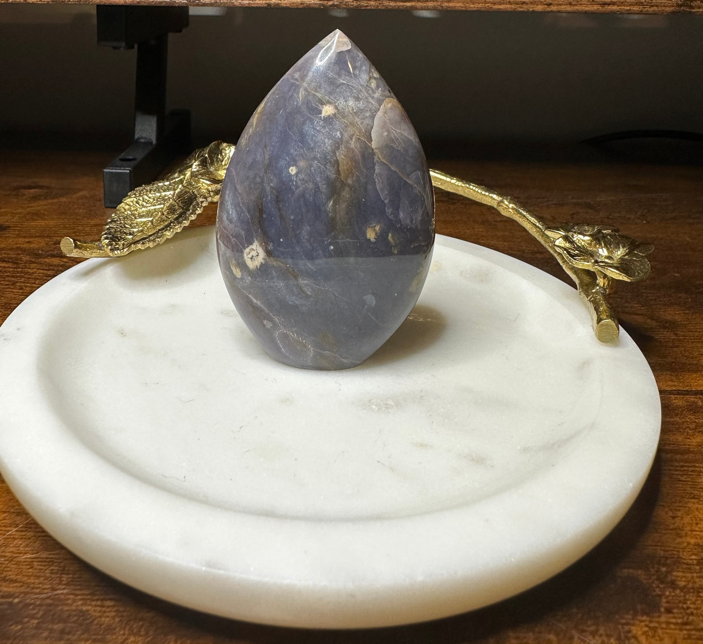 Purple Chalcedony Flame