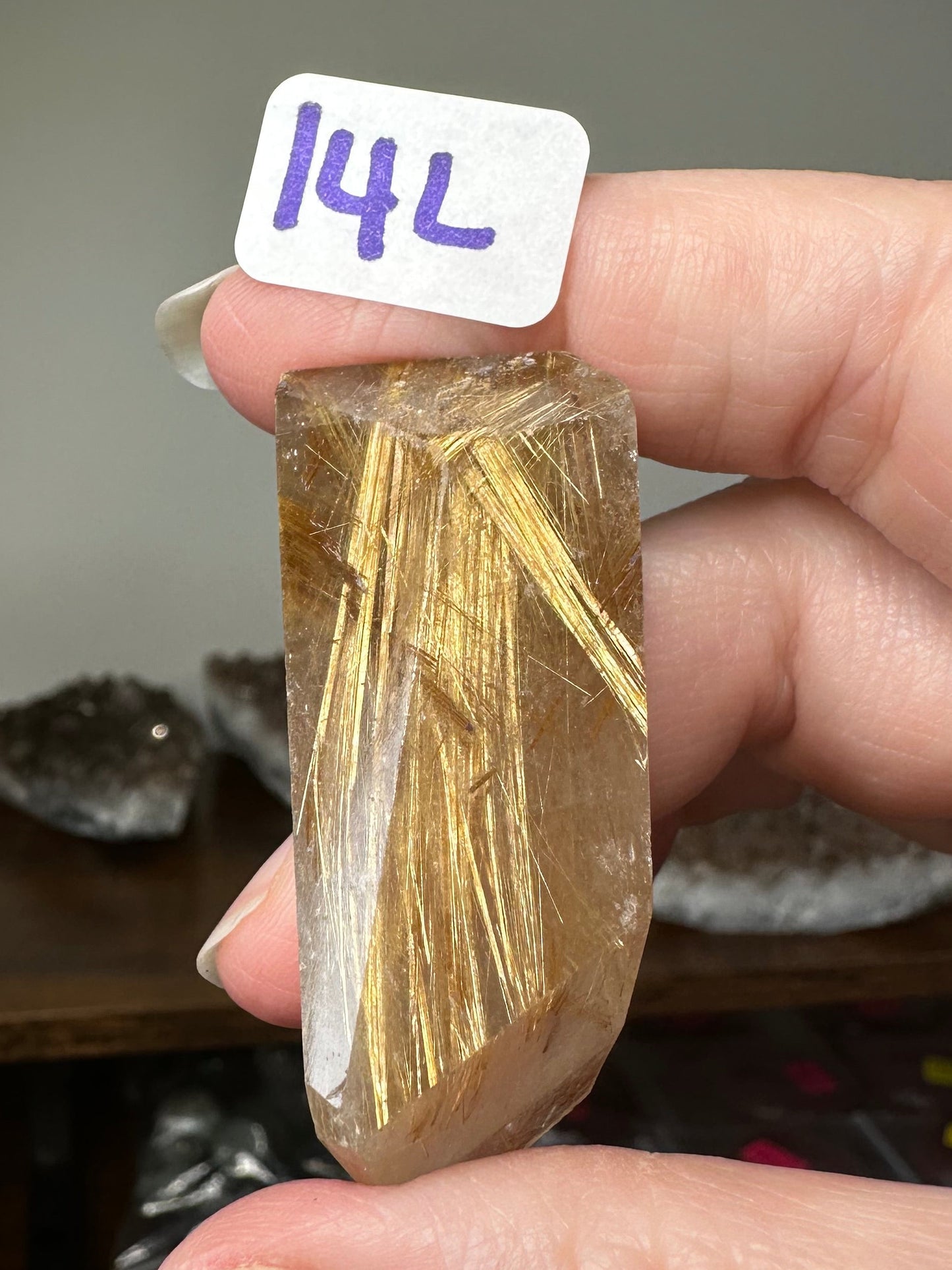 Golden Rutile Quartz Freeform