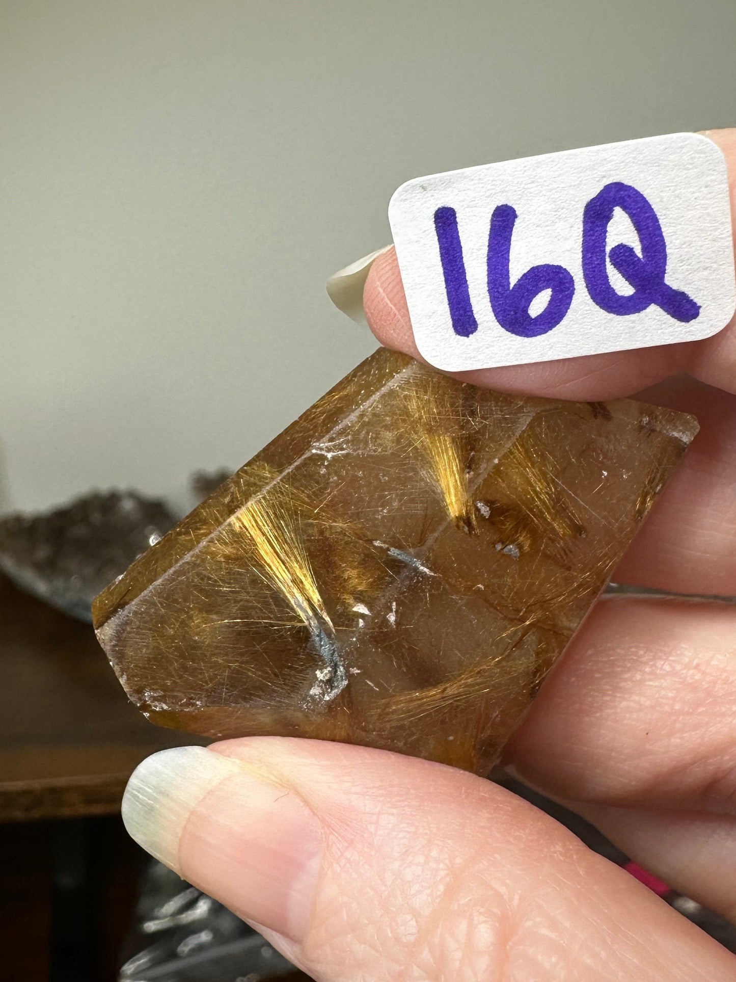 Golden Rutile Quartz Freeform