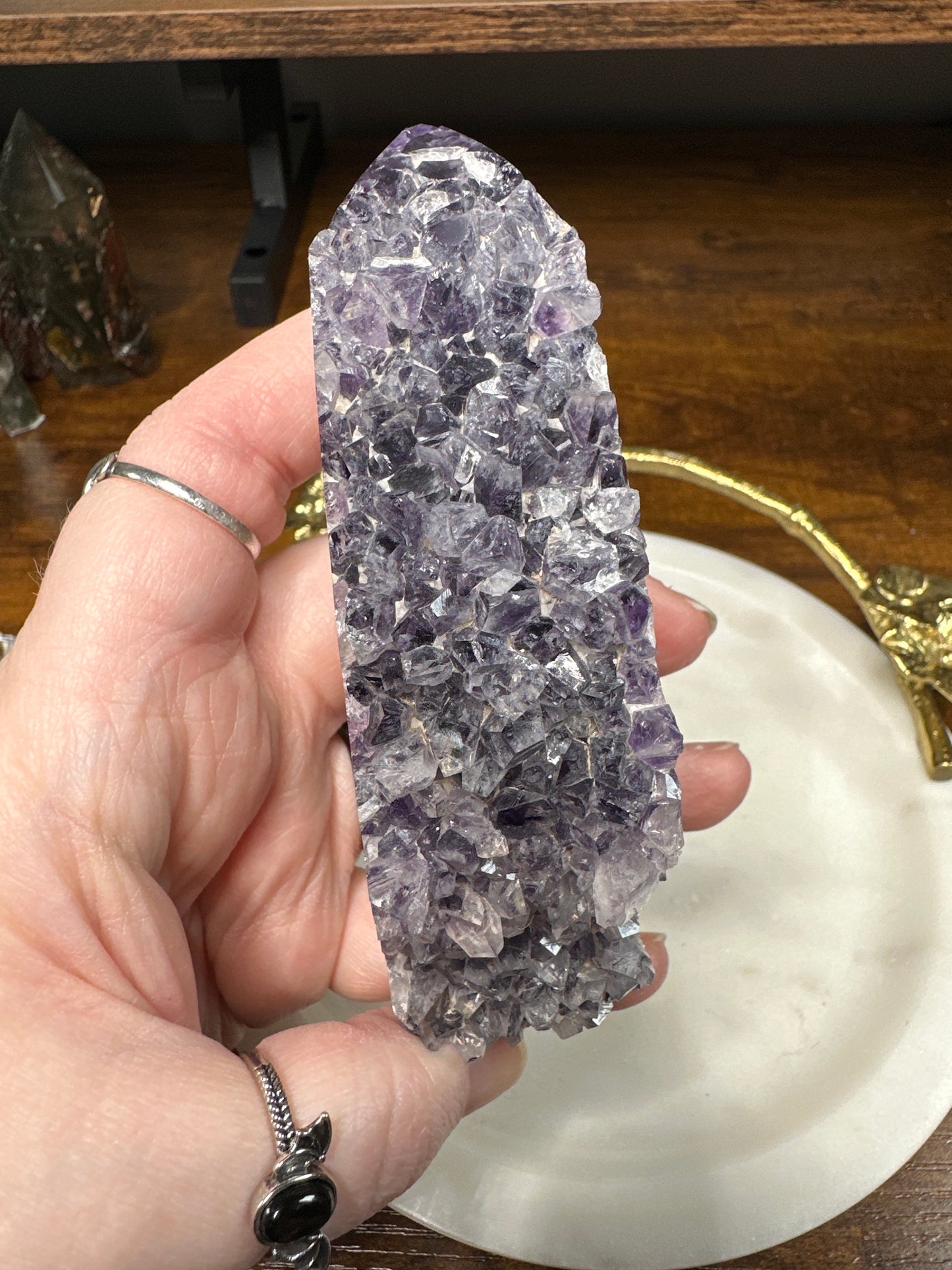 Amethyst Cluster Tower