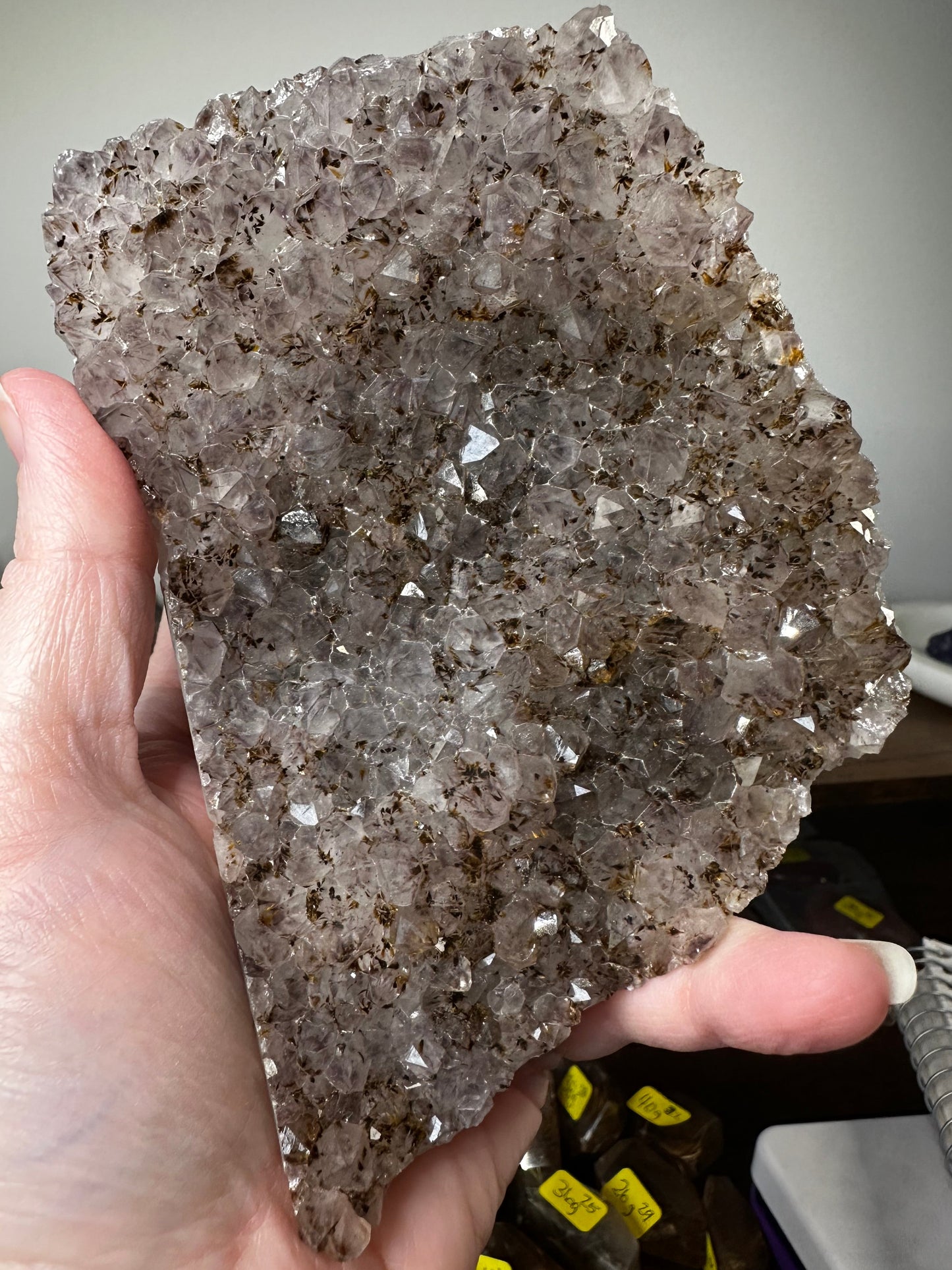 Amethyst Cacoxenite