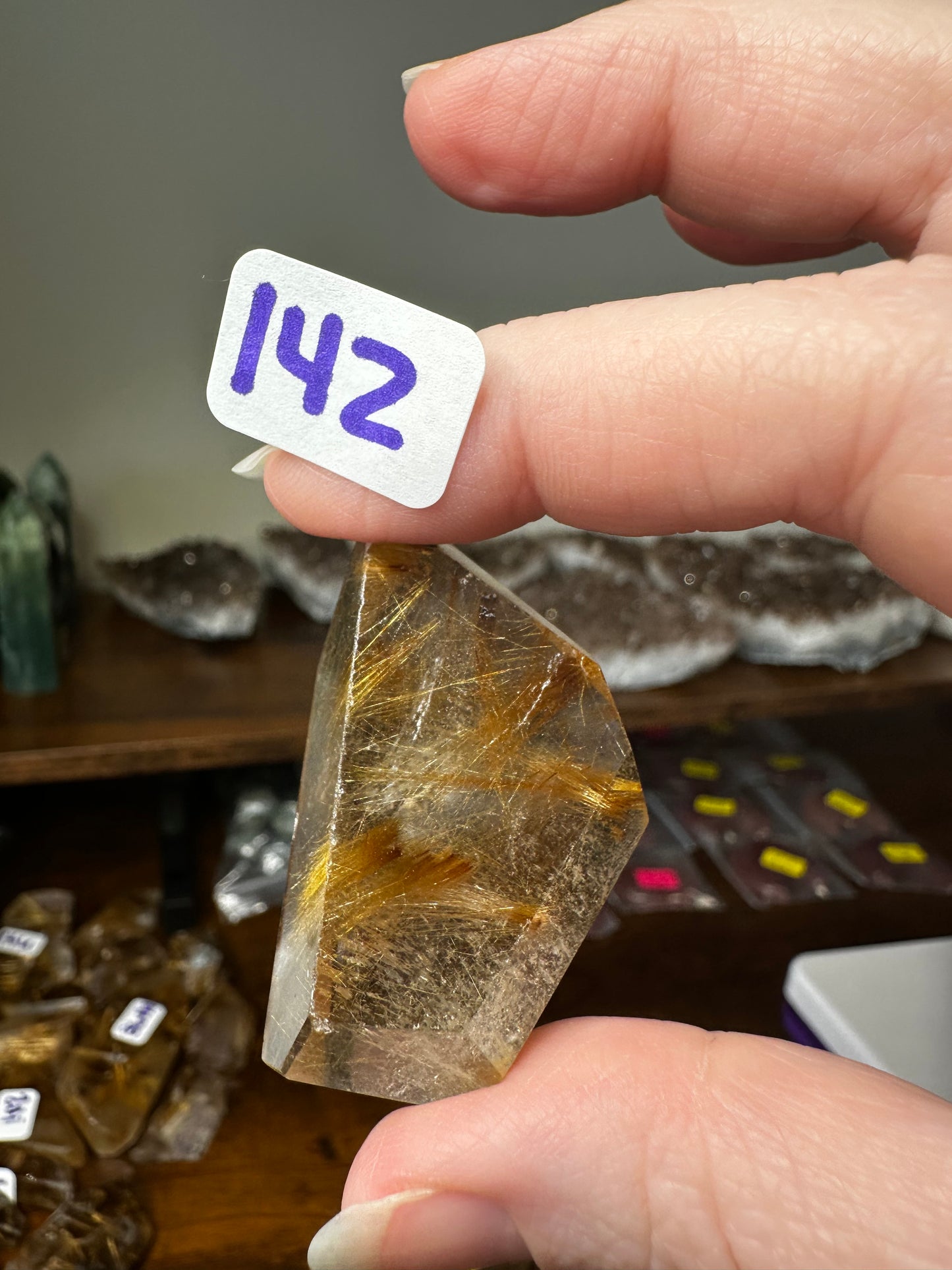 Golden Rutile Quartz Freeform