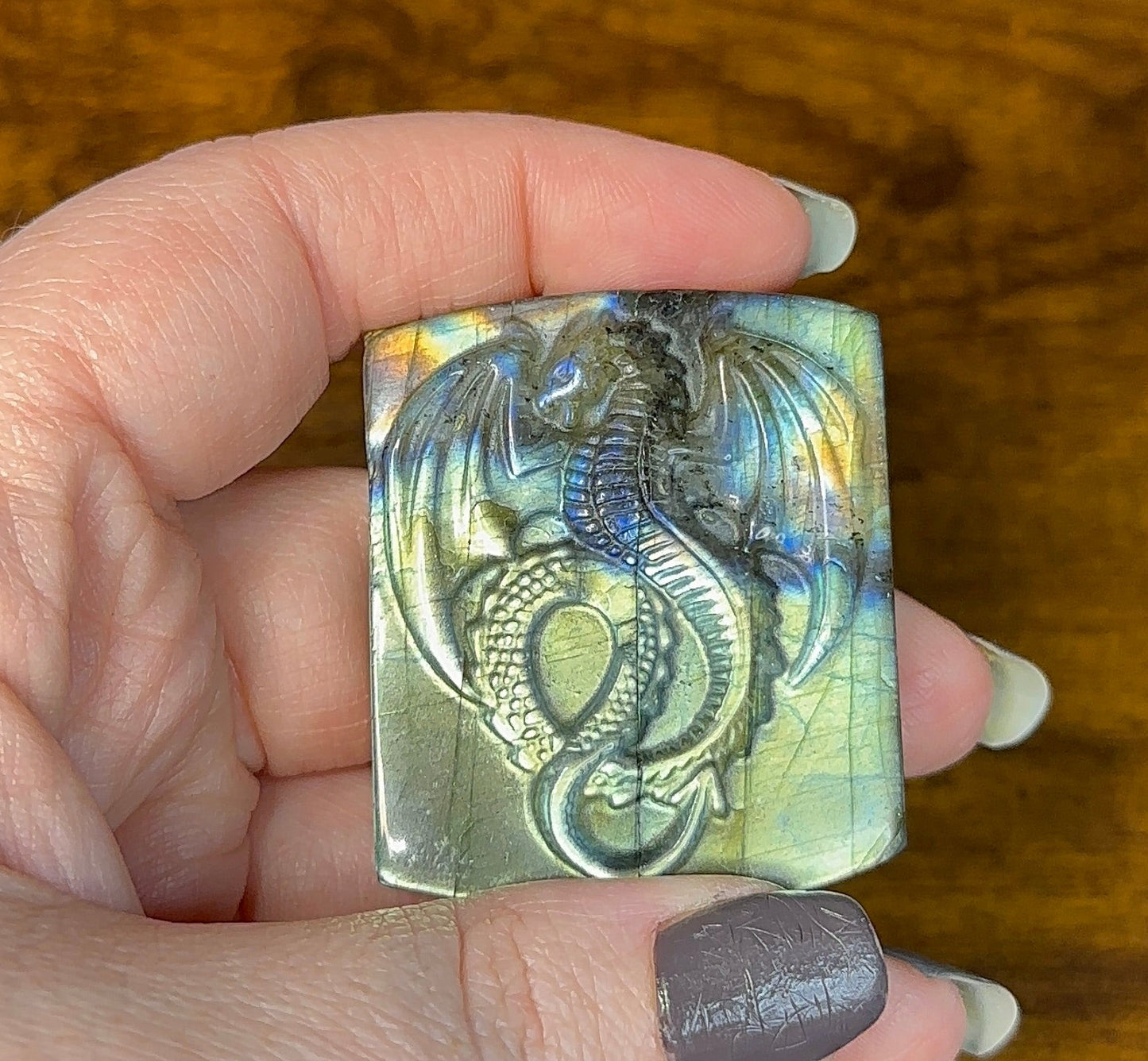 Labradorite Dragon