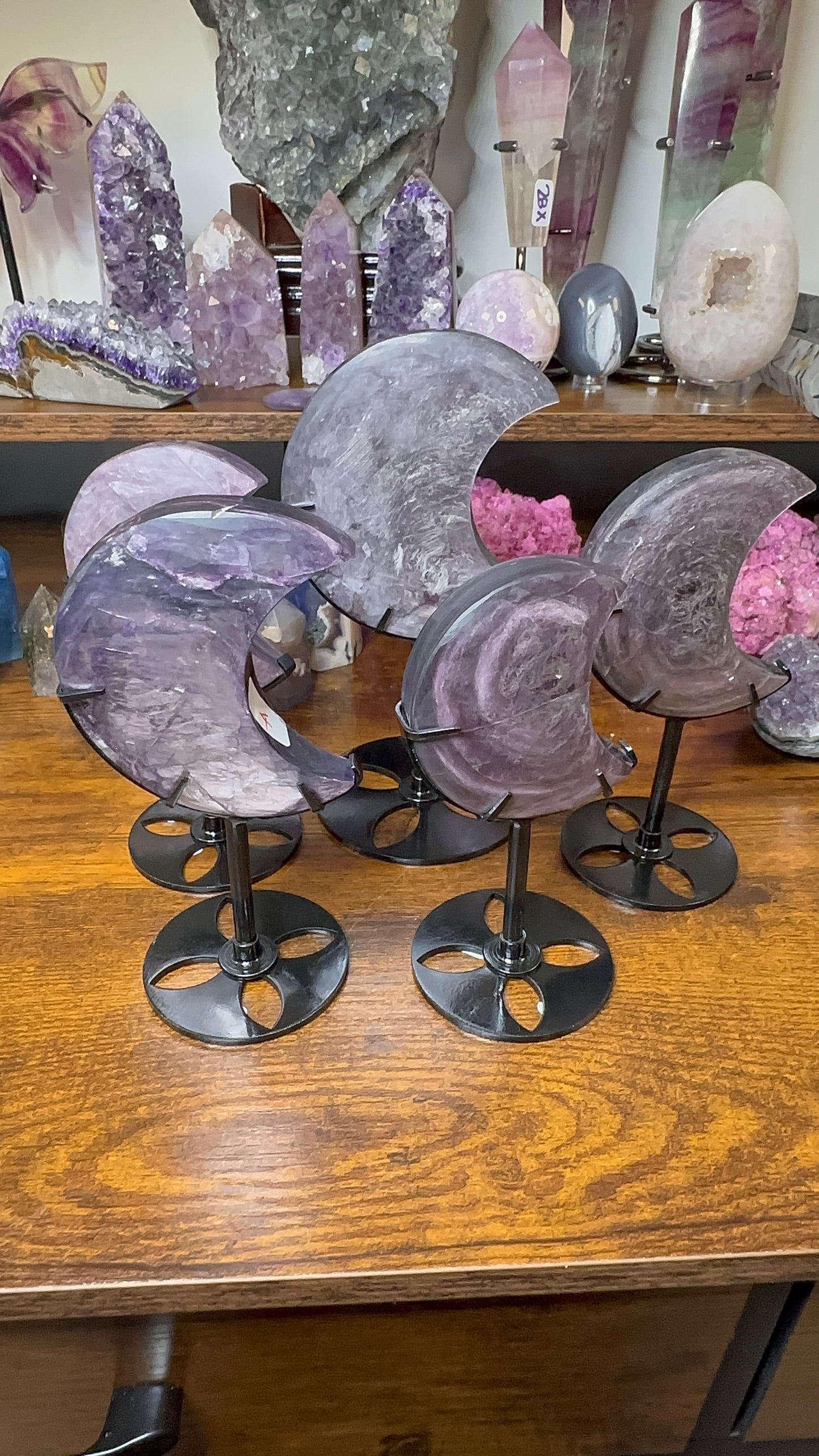 Lepidolite Moon