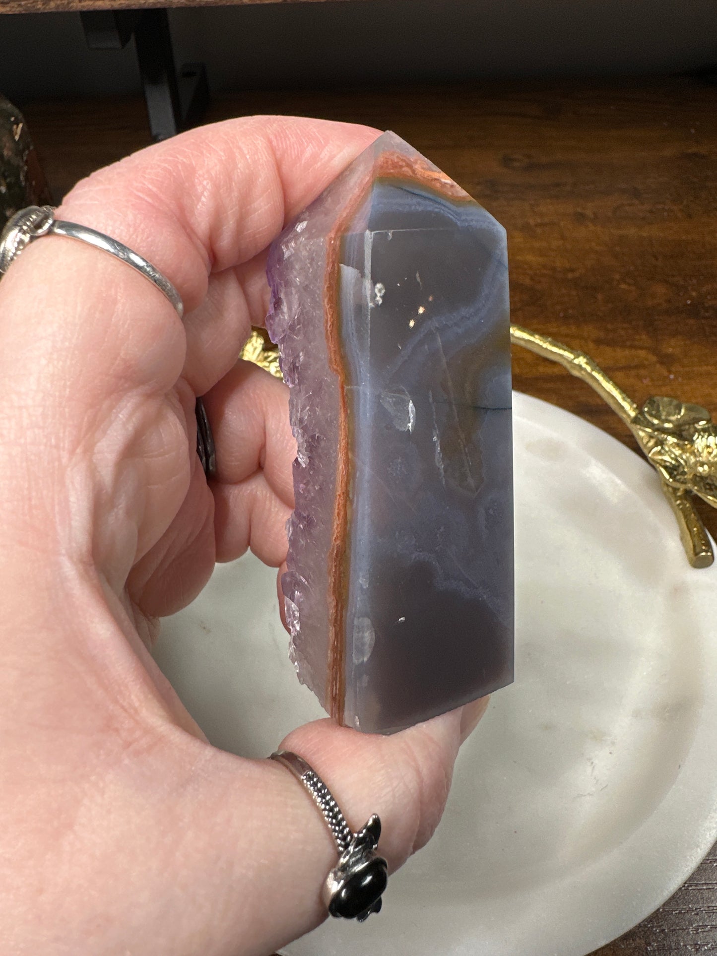 Amethyst Cluster Tower