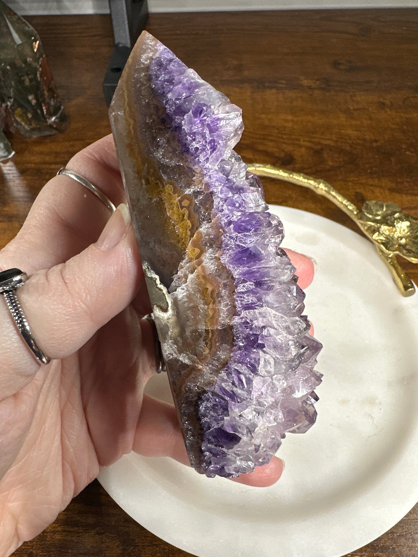Amethyst Cluster Tower