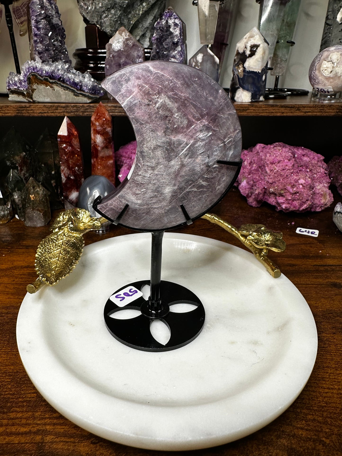 Lepidolite Moon