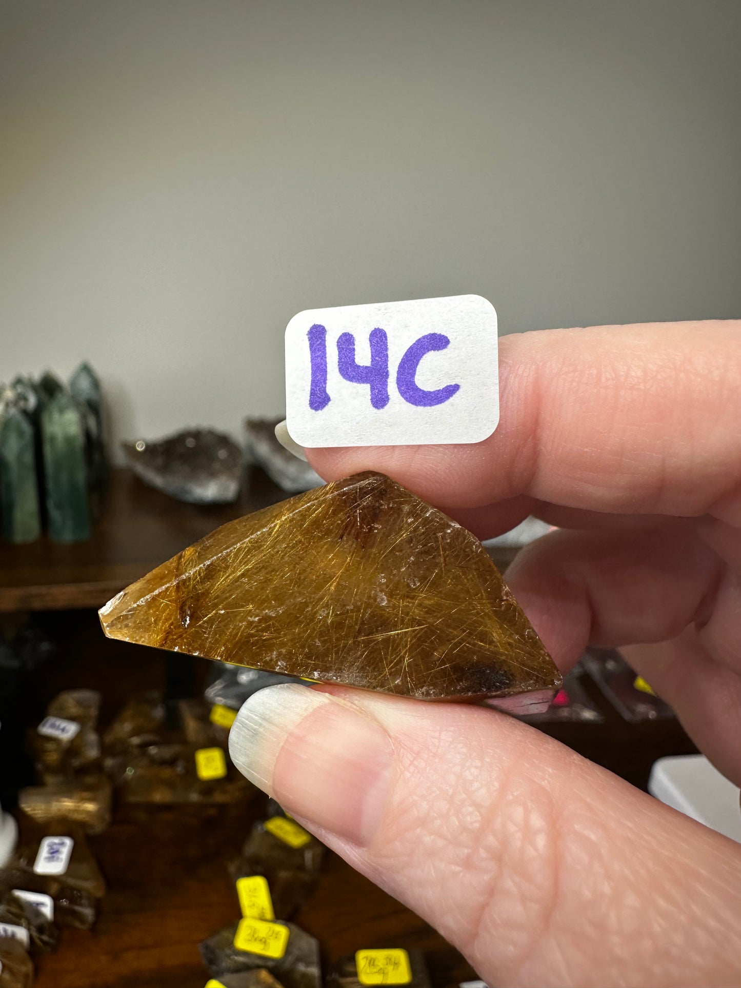 Golden Rutile Quartz Freeform