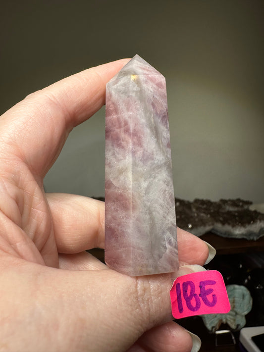Lavender Rose Quartz Tower