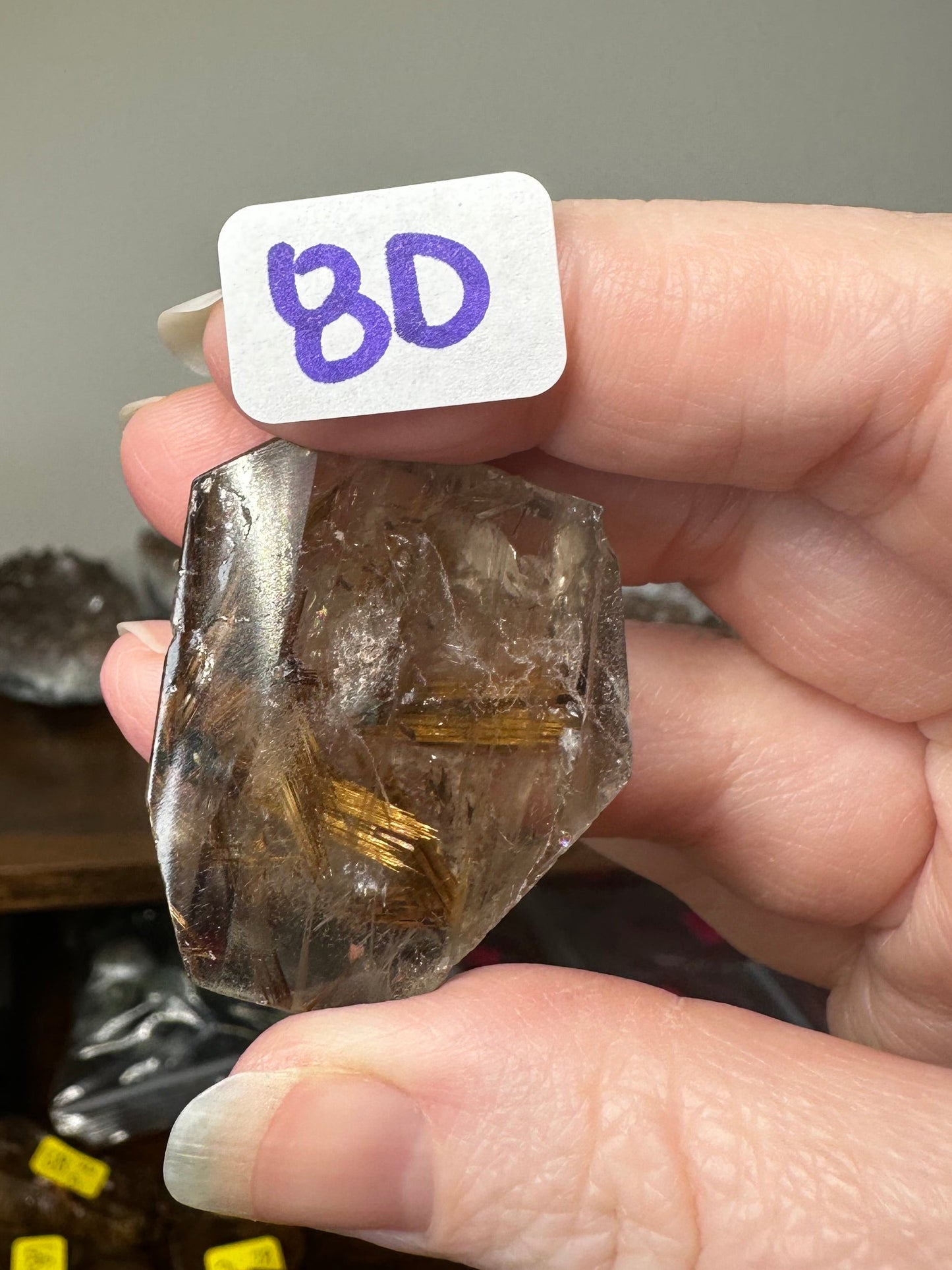 Golden Rutile Quartz Freeform
