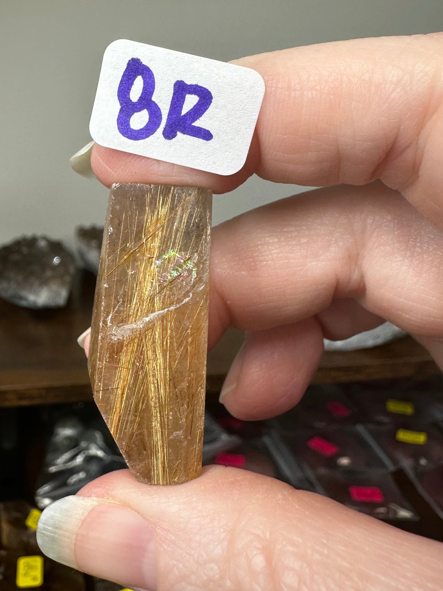Golden Rutile Quartz Freeform