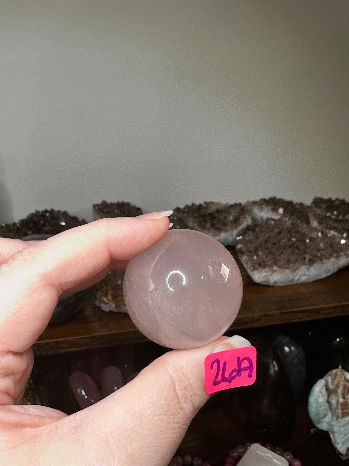Rose Quartz Sphere