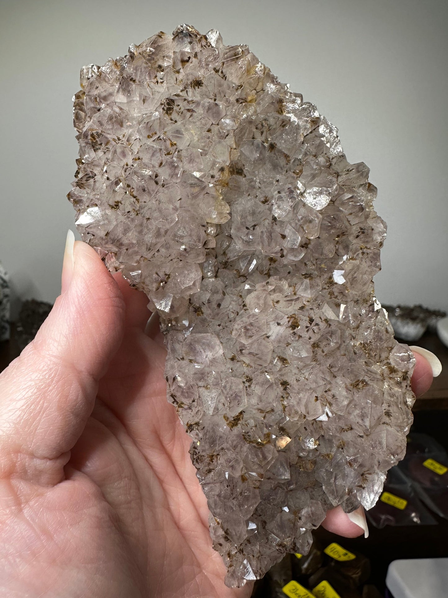 Amethyst Cacoxenite