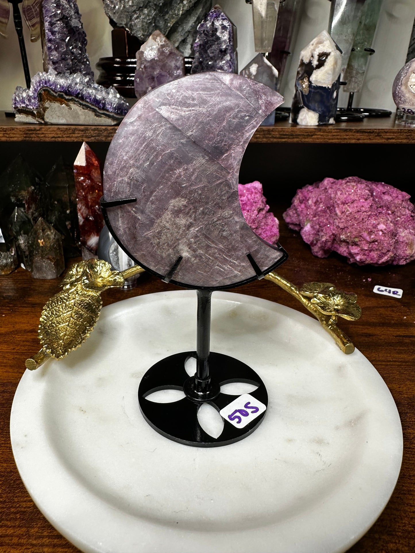 Lepidolite Moon