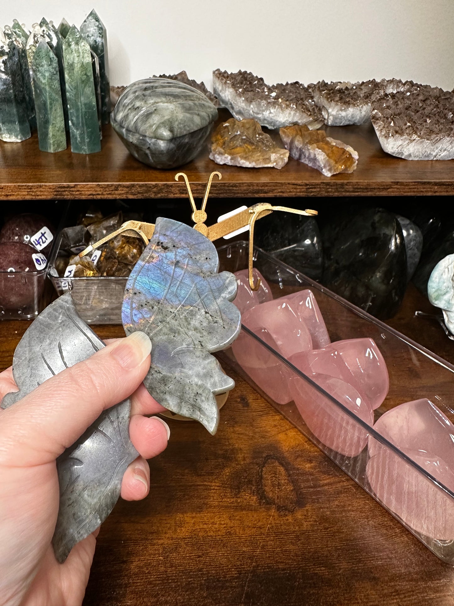 Labradorite Butterfly Wings