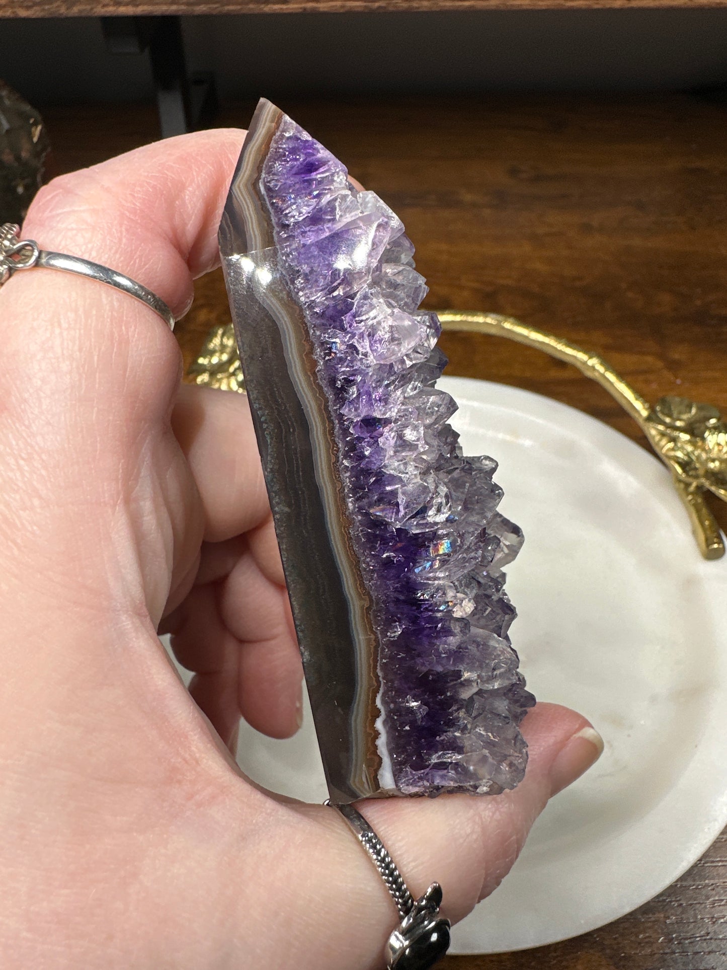 Amethyst Cluster Tower
