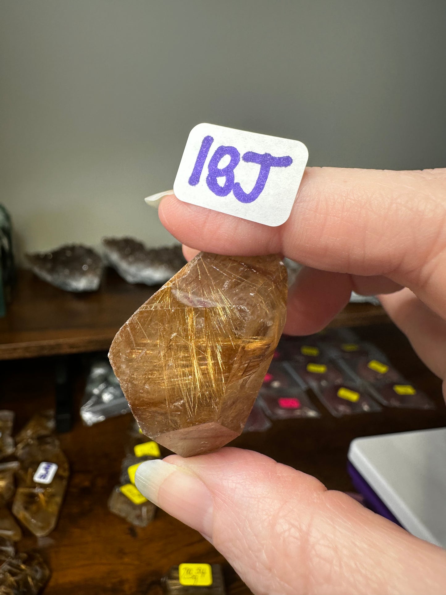Golden Rutile Quartz Freeform