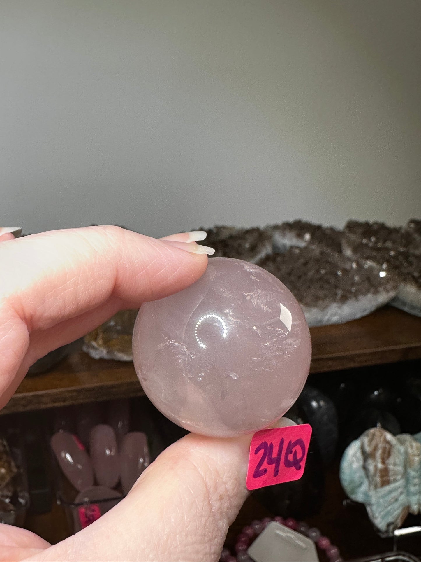 Rose Quartz Sphere