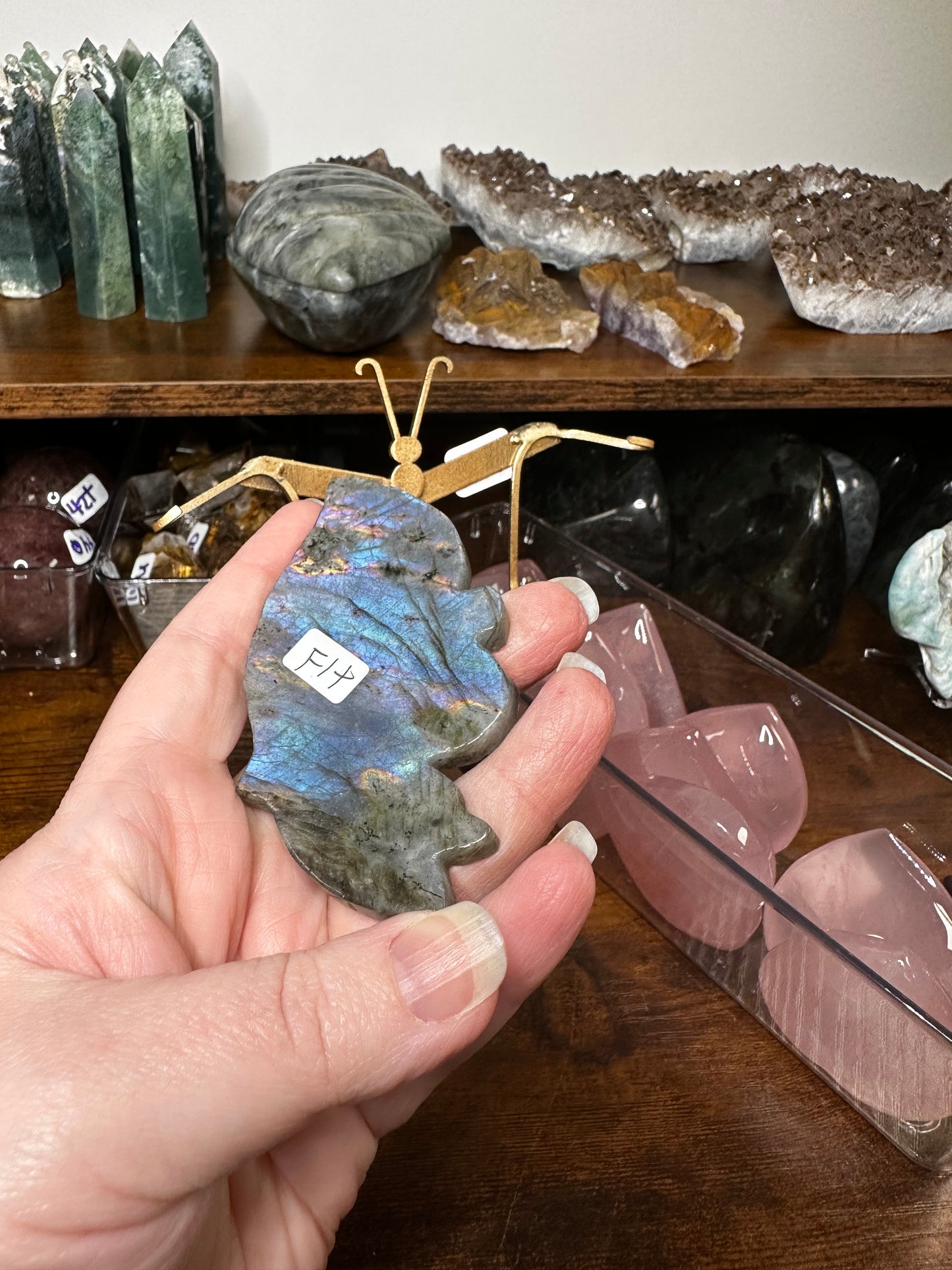 Labradorite Butterfly Wings