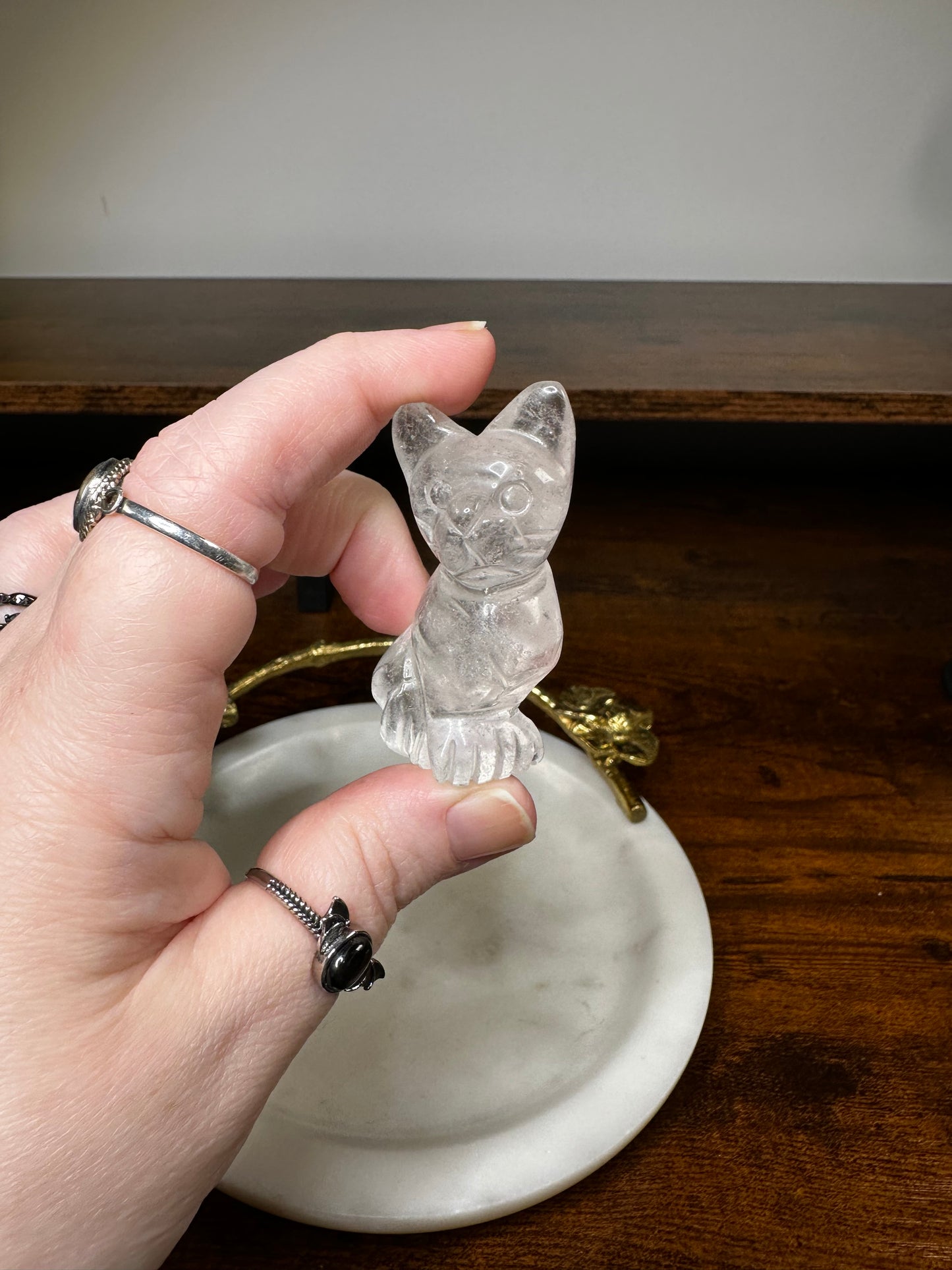 Clear Quartz Carving