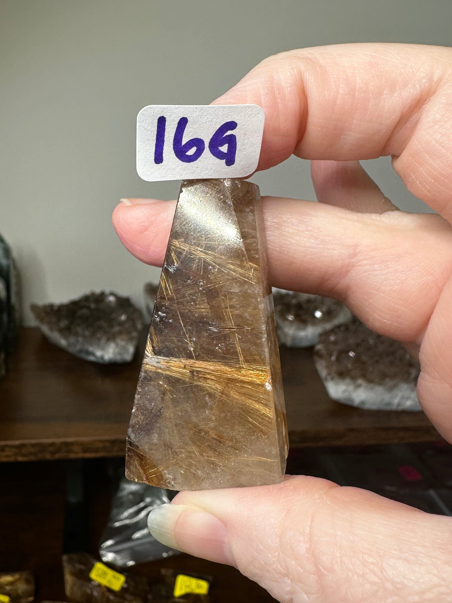 Golden Rutile Quartz Freeform