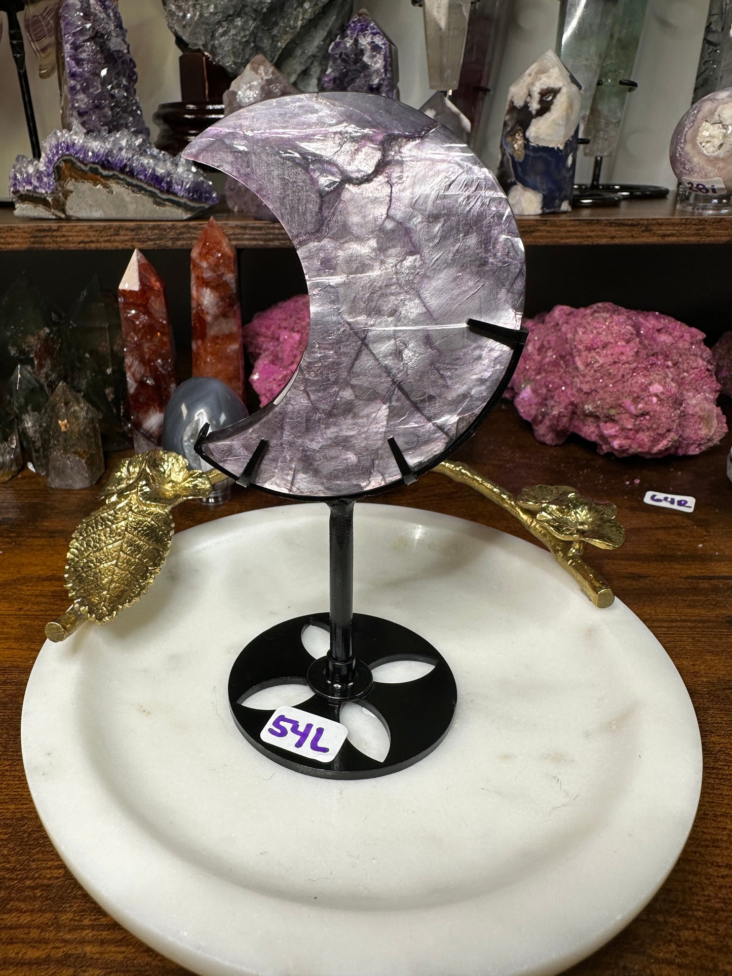 Lepidolite Moon