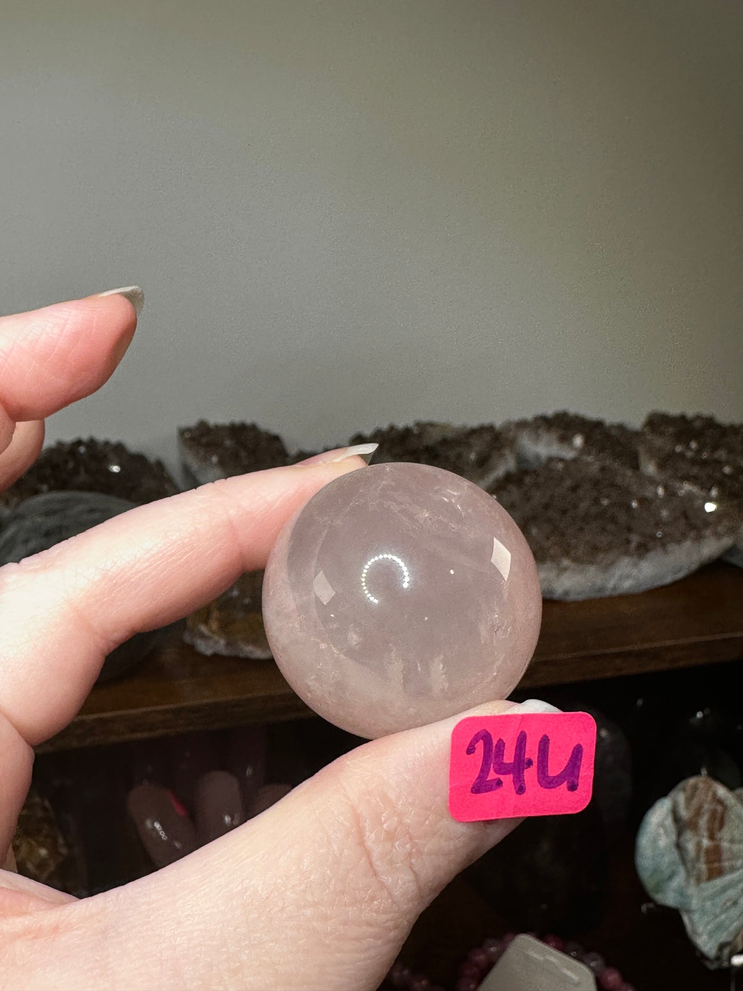 Rose Quartz Sphere