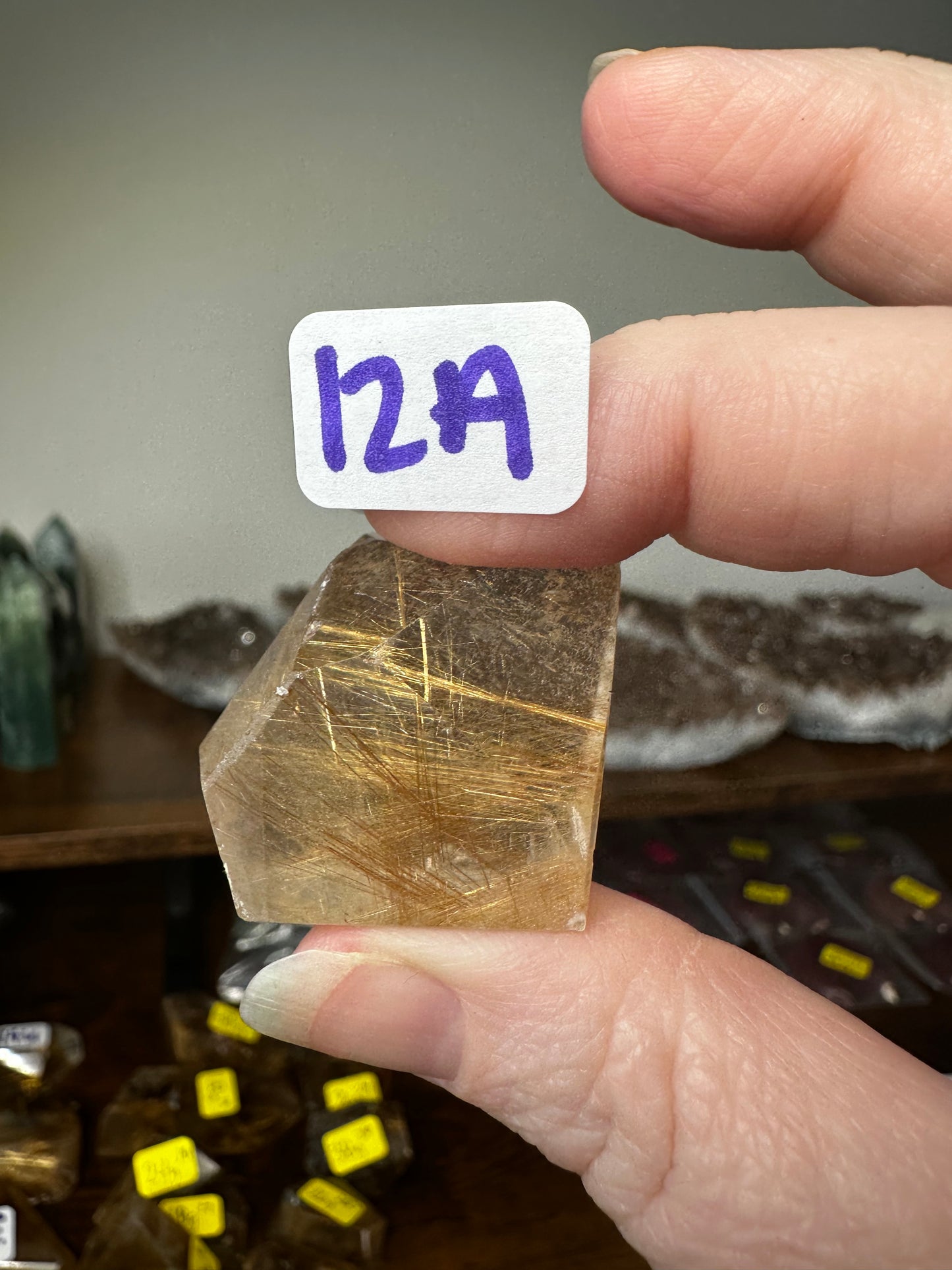 Golden Rutile Quartz Freeform
