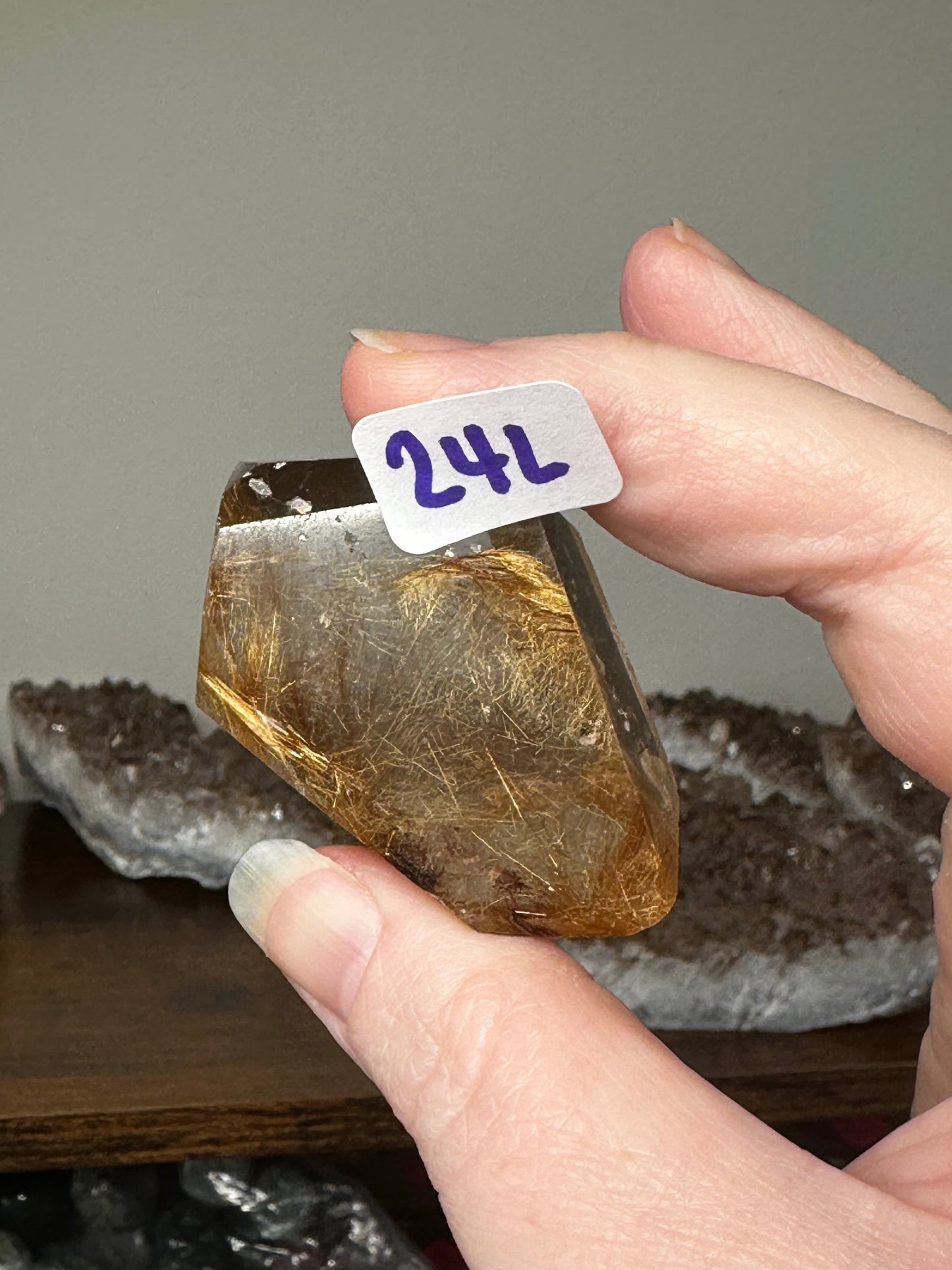 Golden Rutile Quartz Freeform