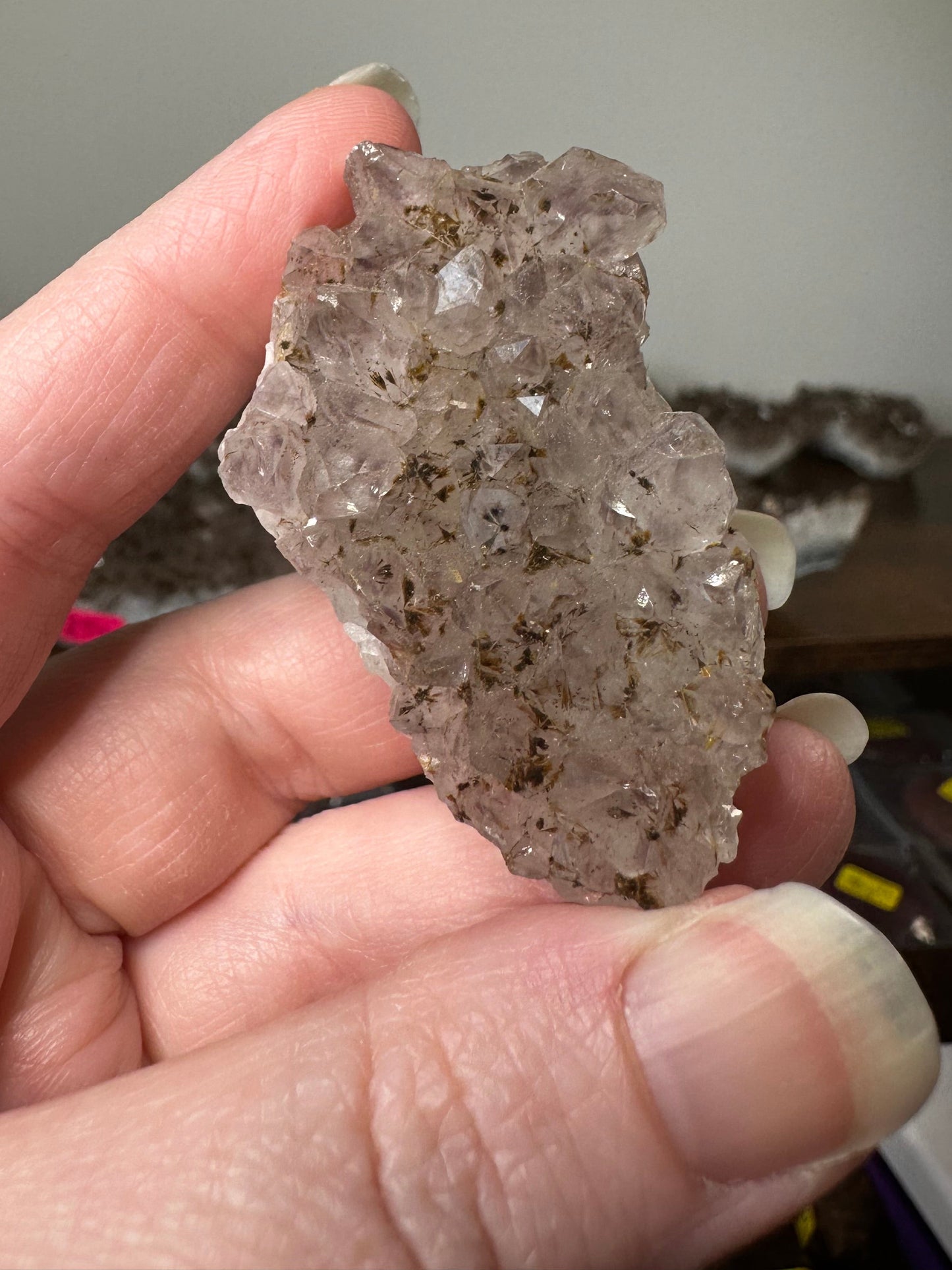 Amethyst Cacoxenite