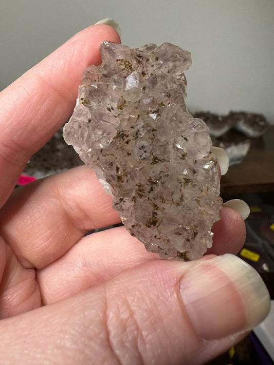 Amethyst Cacoxenite