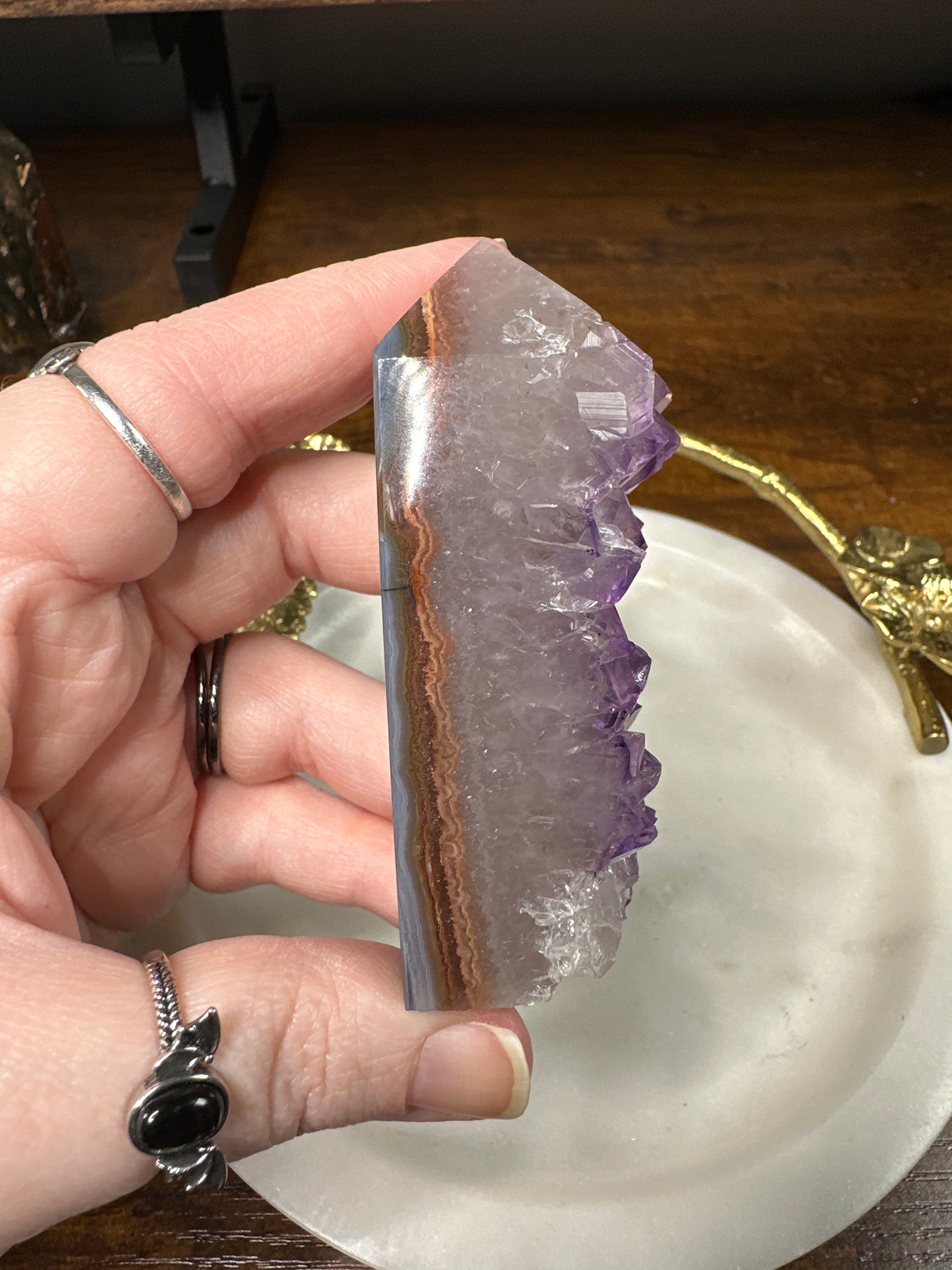 Amethyst Cluster Tower