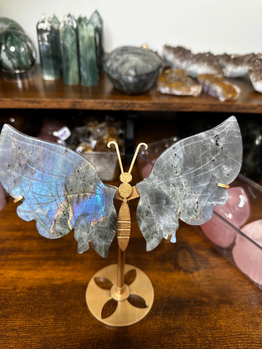 Labradorite Butterfly Wings