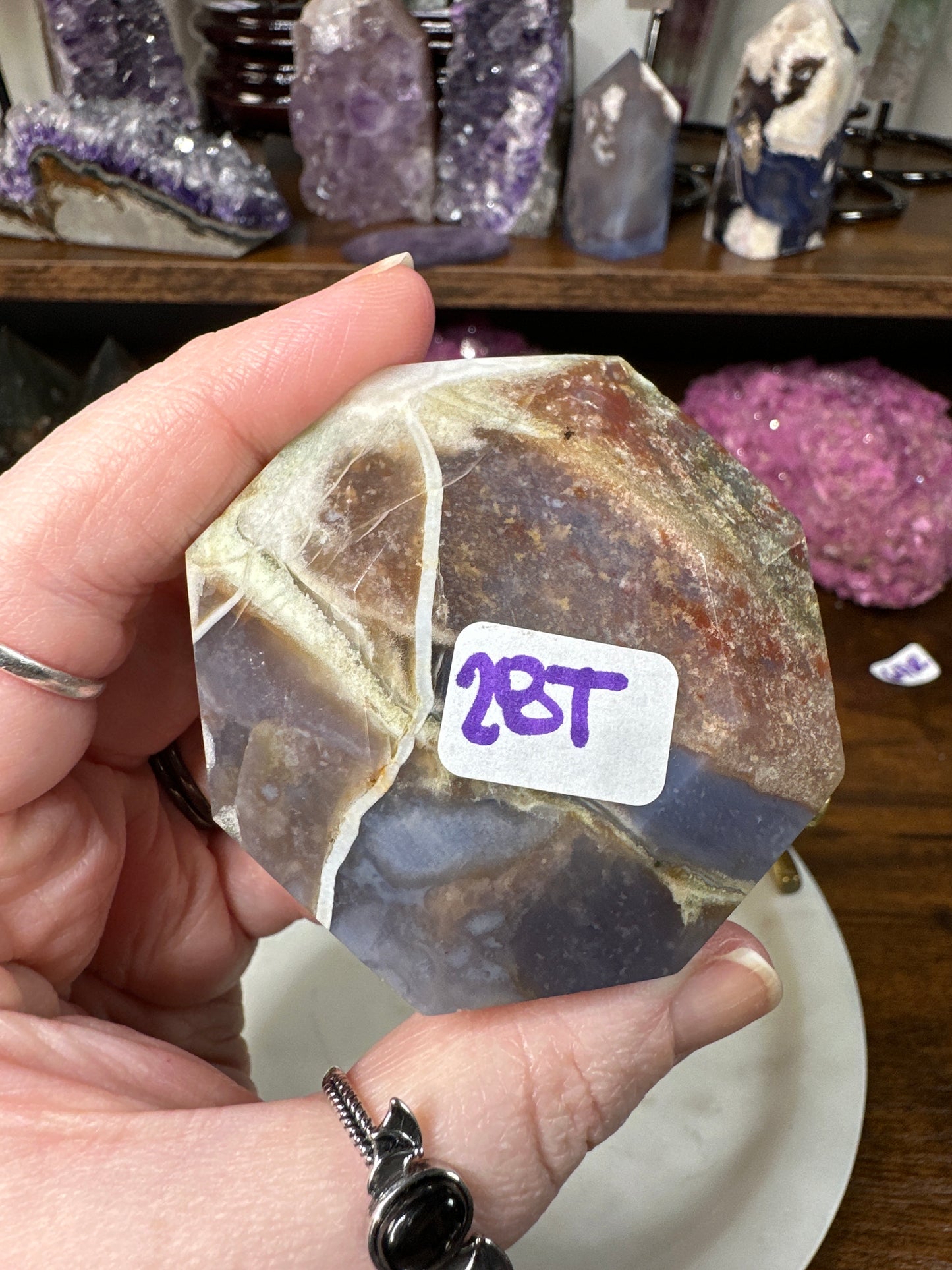 Moss Agate Diamond