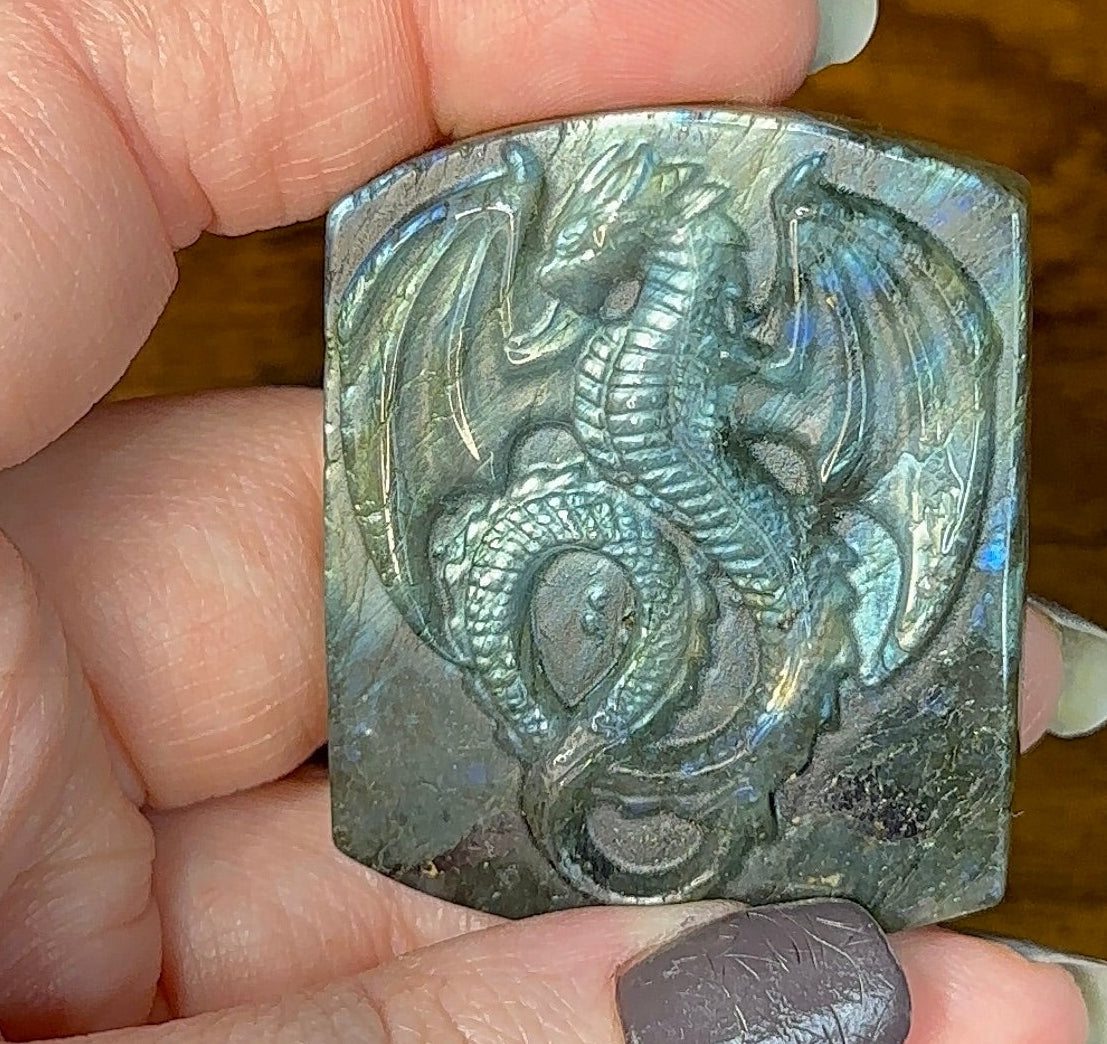 Labradorite Dragon