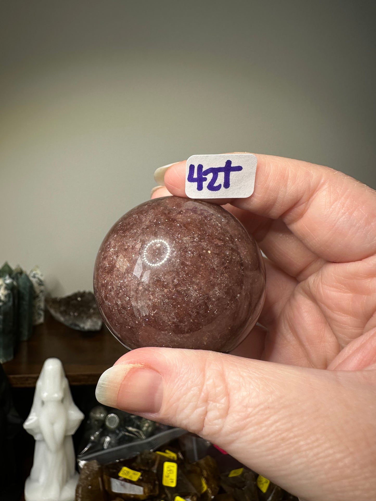 Strawberry Quartz Sphere