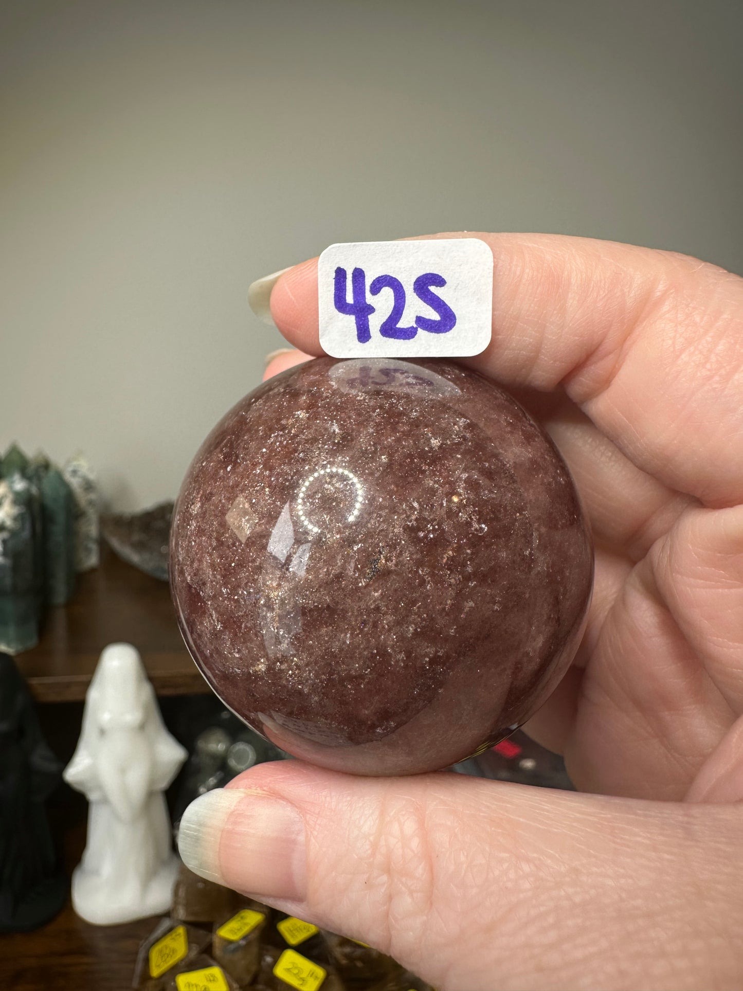 Strawberry Quartz Sphere
