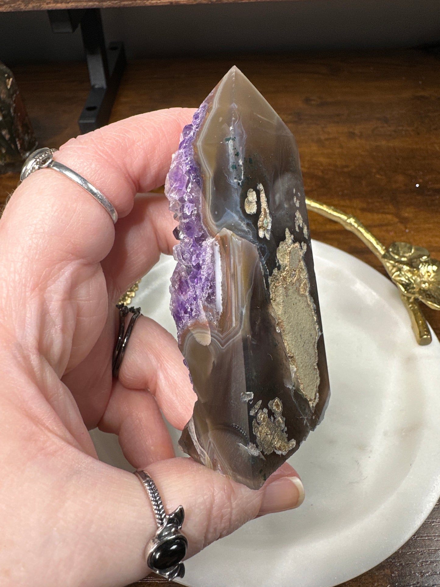 Amethyst Cluster Tower