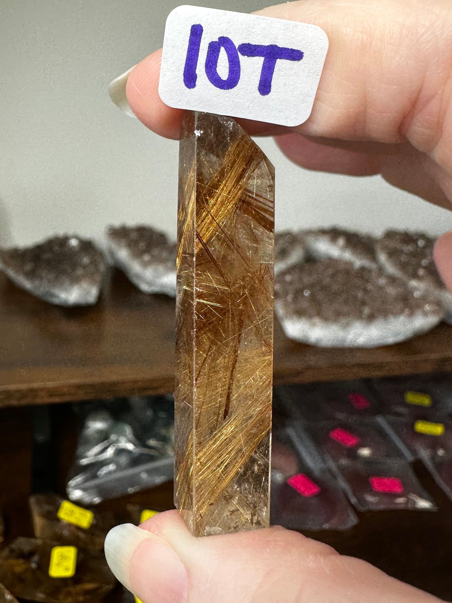 Golden Rutile Quartz Freeform